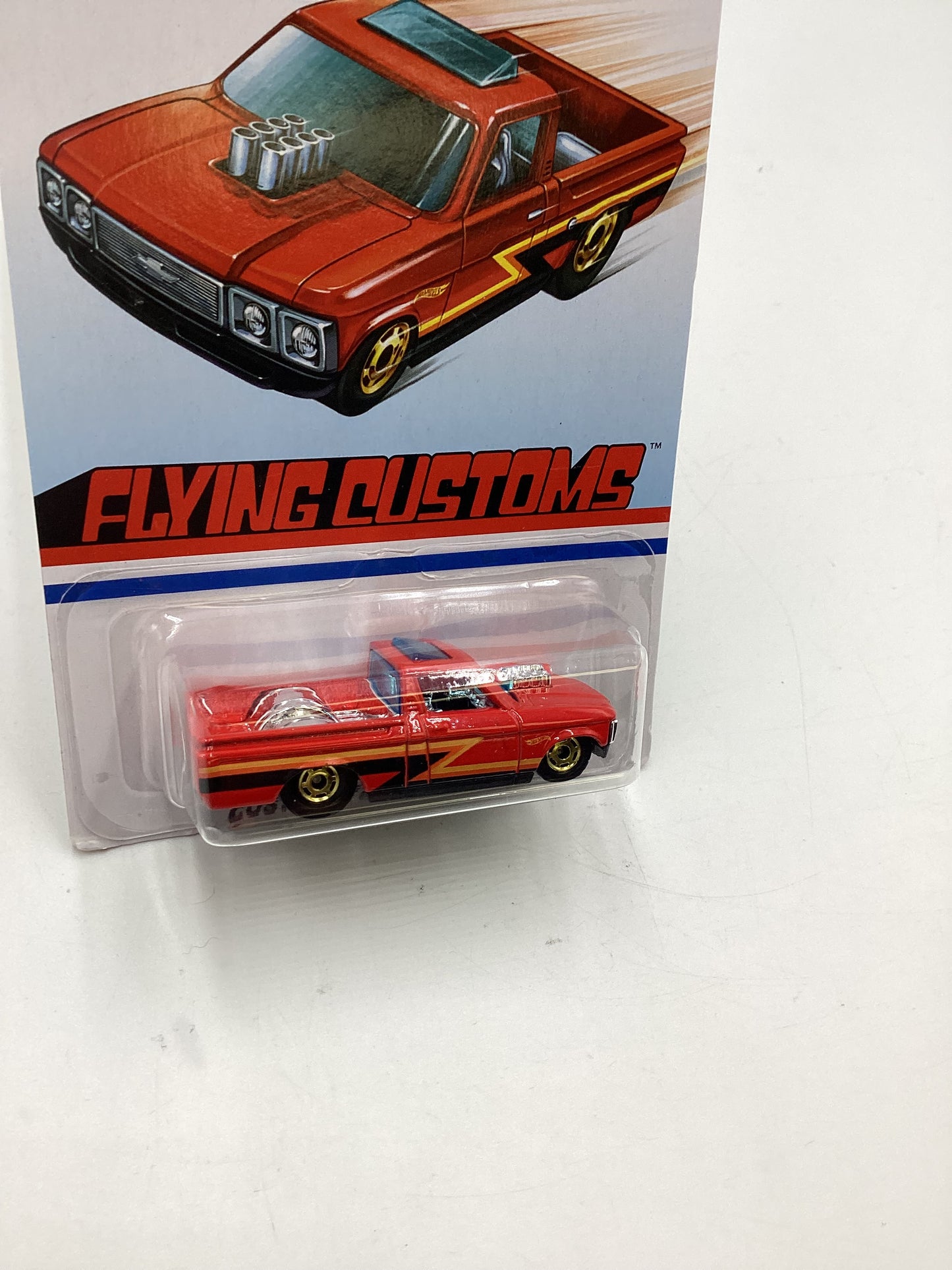 Hot Wheels Target Exclusive Flying Customs Custom 72 Chevy Luv Red 150G