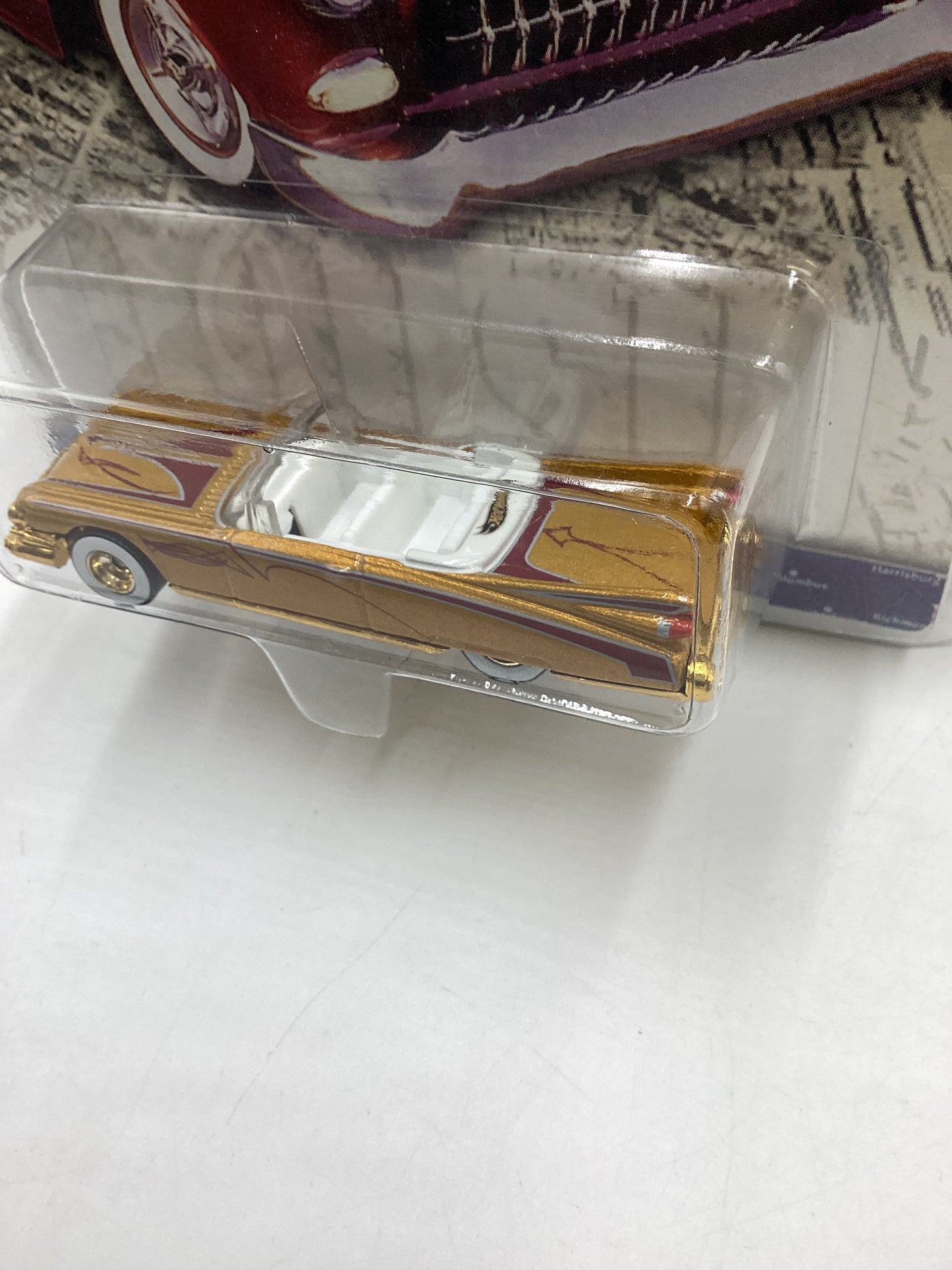 Hot Wheels Cruisin America Crusiers 59 Cadillac Gold