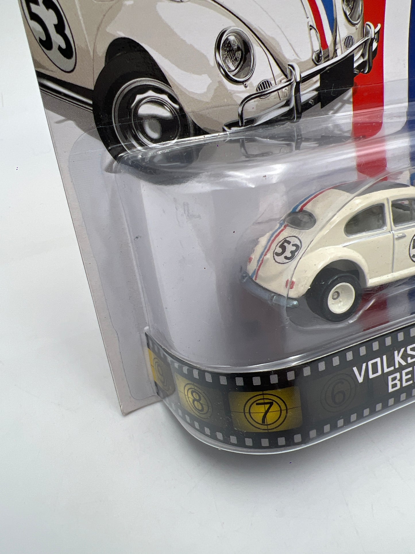 Hot Wheels Retro Entertainment The Love Bug Volkswagen Beetle Herbie W/Protector
