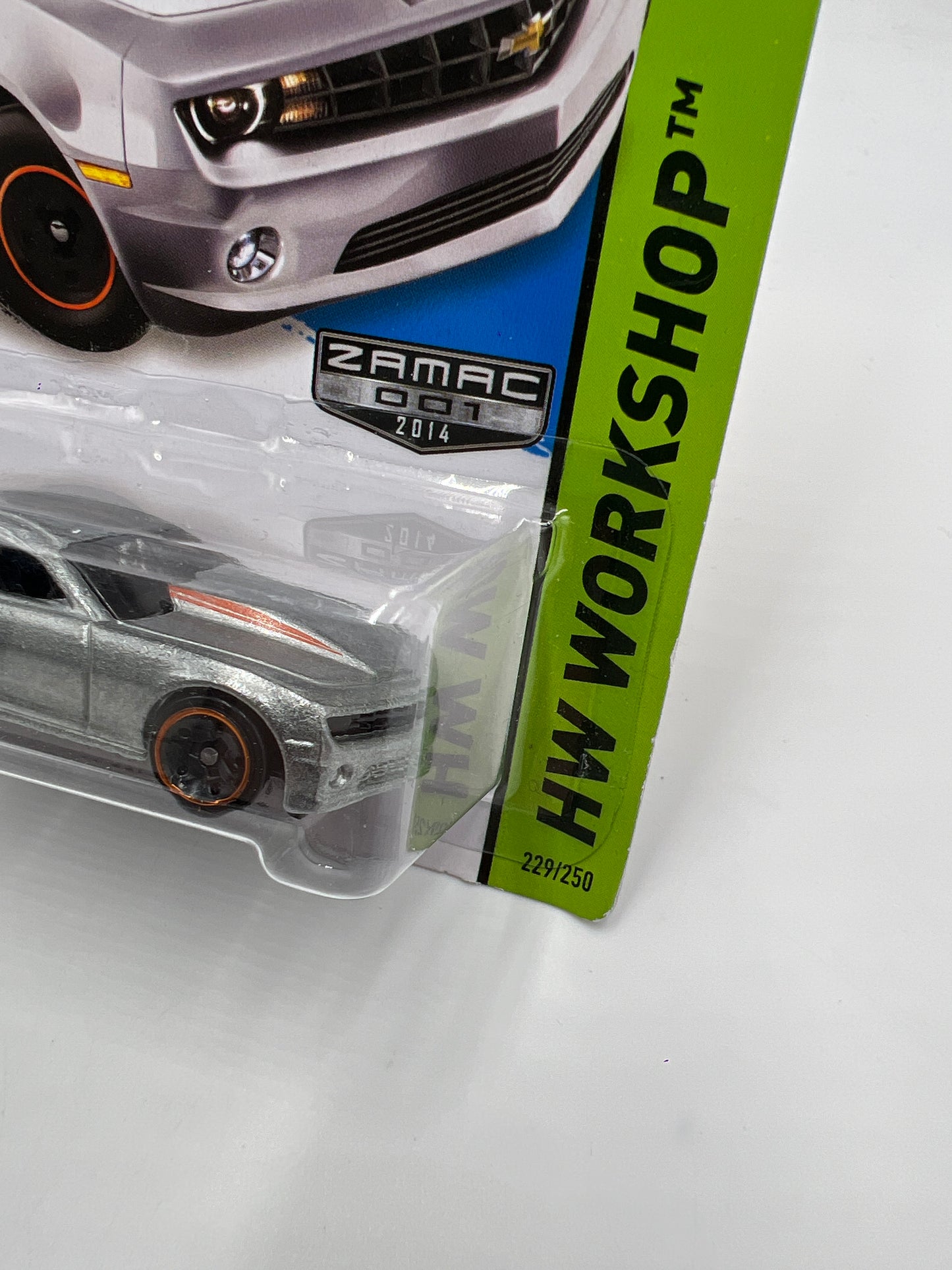 2014 Hot Wheels Walmart Exclusive Zamac 001 #229 14 Copo Camaro 143C