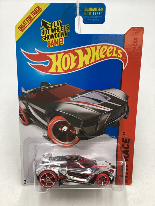 2015 Hot Wheels Treasure Hunt #162 Chicane Chrome 275C