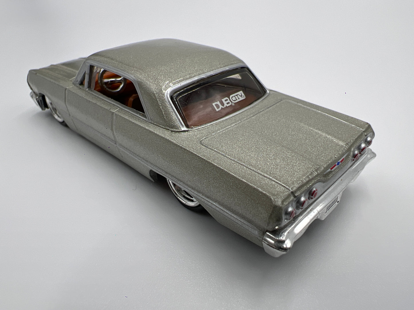 Jada Toys Dub City 1963 Chevrolet Impala Silver Loose