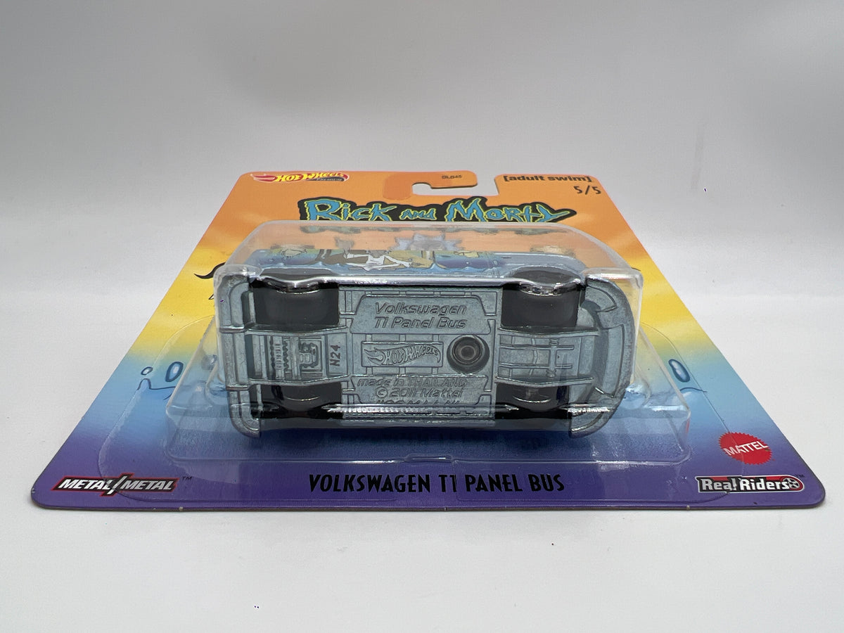 Hot Wheels Premium Rick And Morty #5 Volkswagen T1 Panel Bus W/Protector