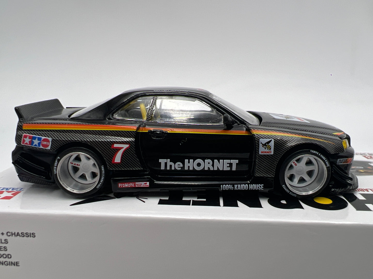Mini GT x Kaido House #093 Nissan Skyline GT-R R34 The Hornet