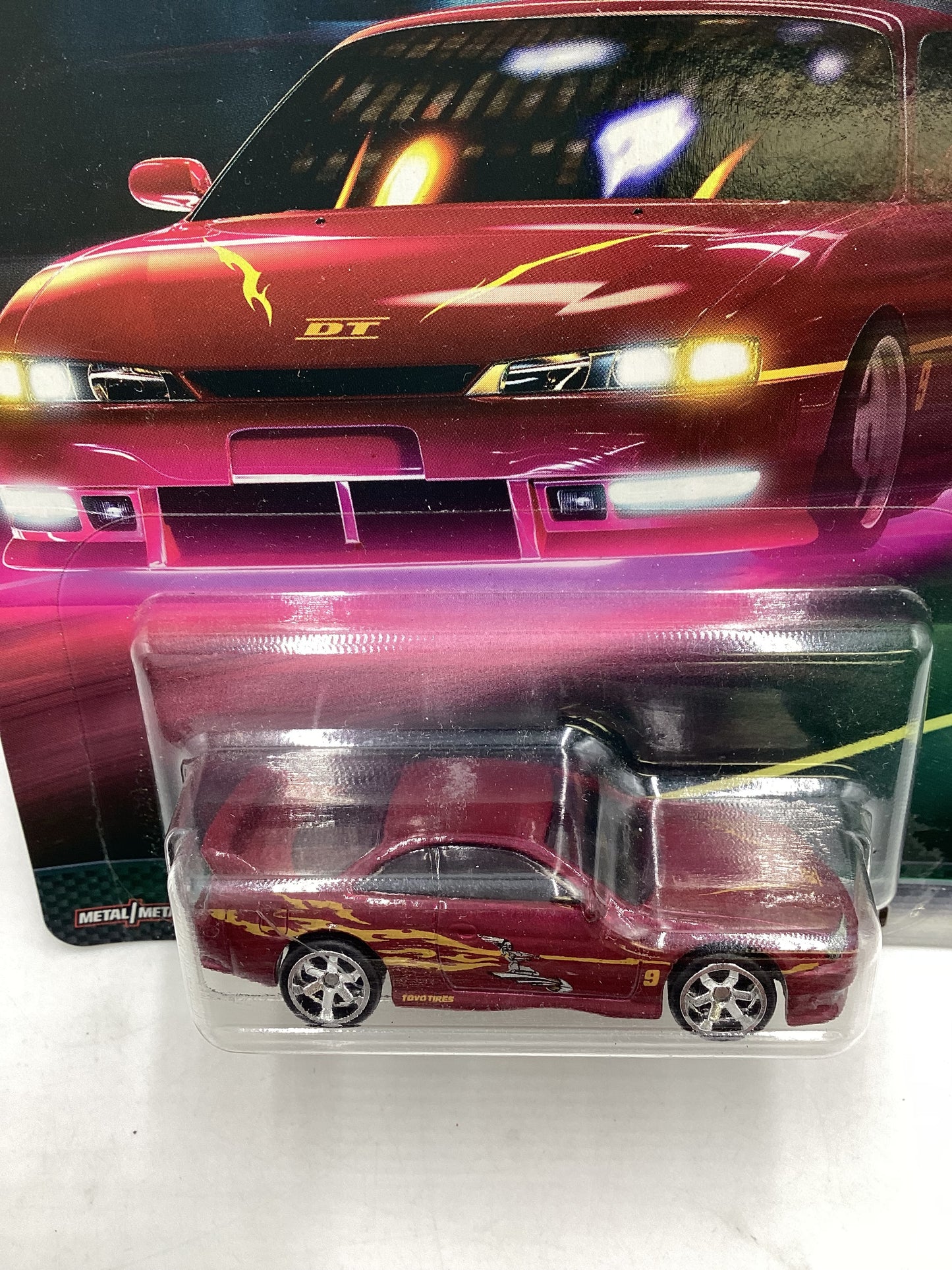 Hot wheels fast and furious Original Fast 1/5 #1 Nissan 240SX (S14) with protector