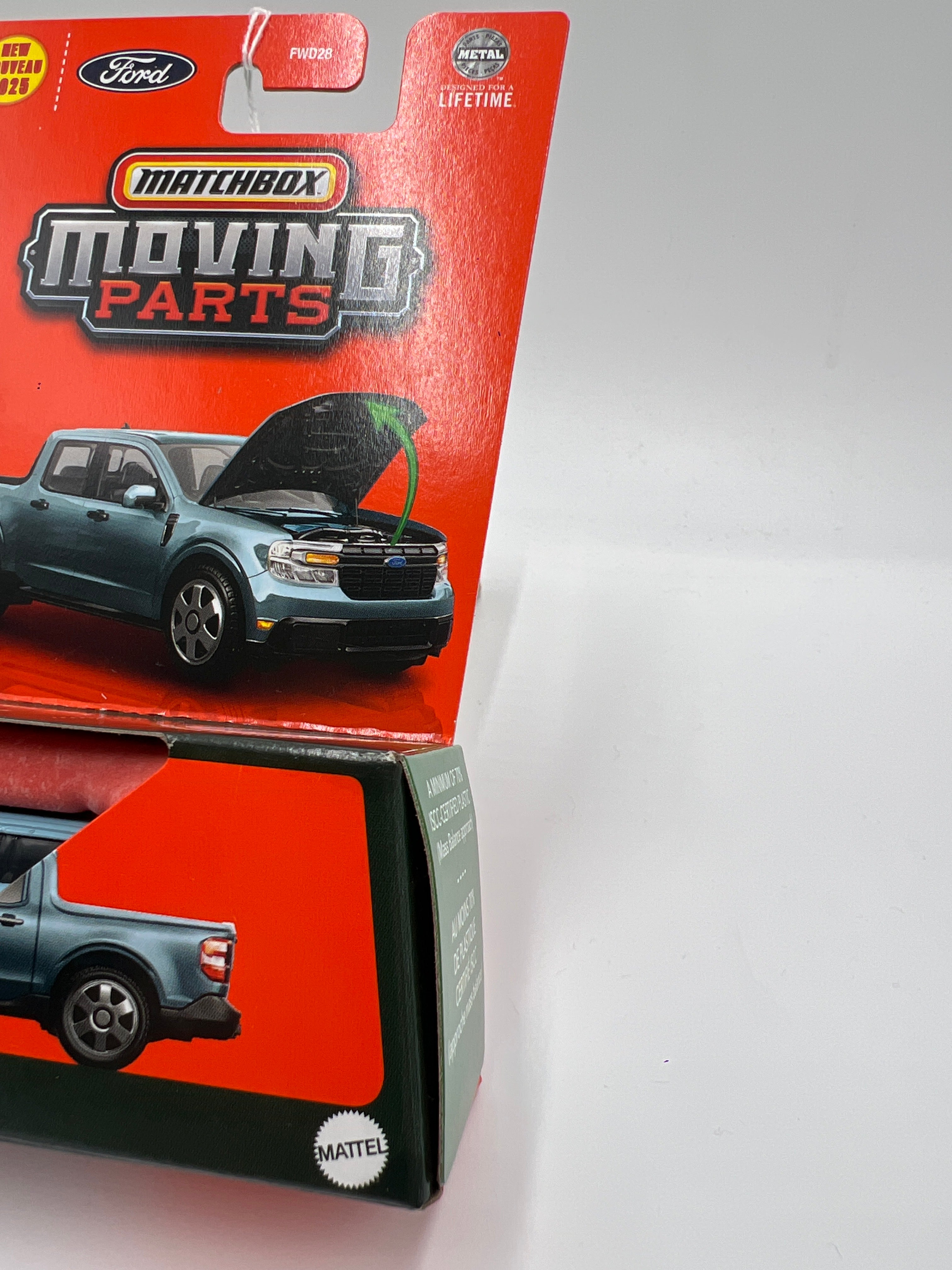2025 Matchbox Moving Parts #13 2023 Ford Maverick Light Blue 167K