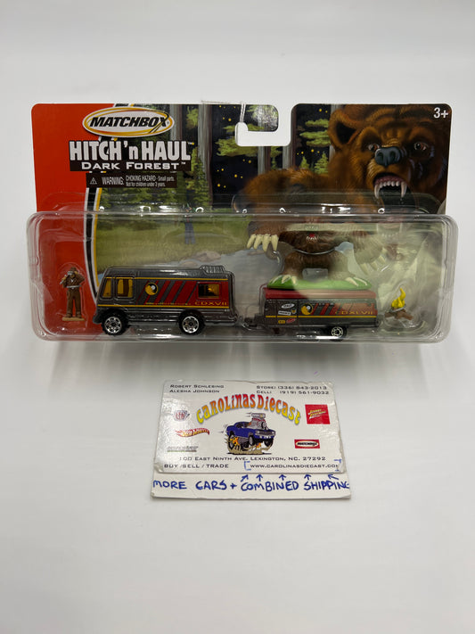 Matchbox Hitch N Haul Dark Forest Truck Camper & Pop-Up Tent