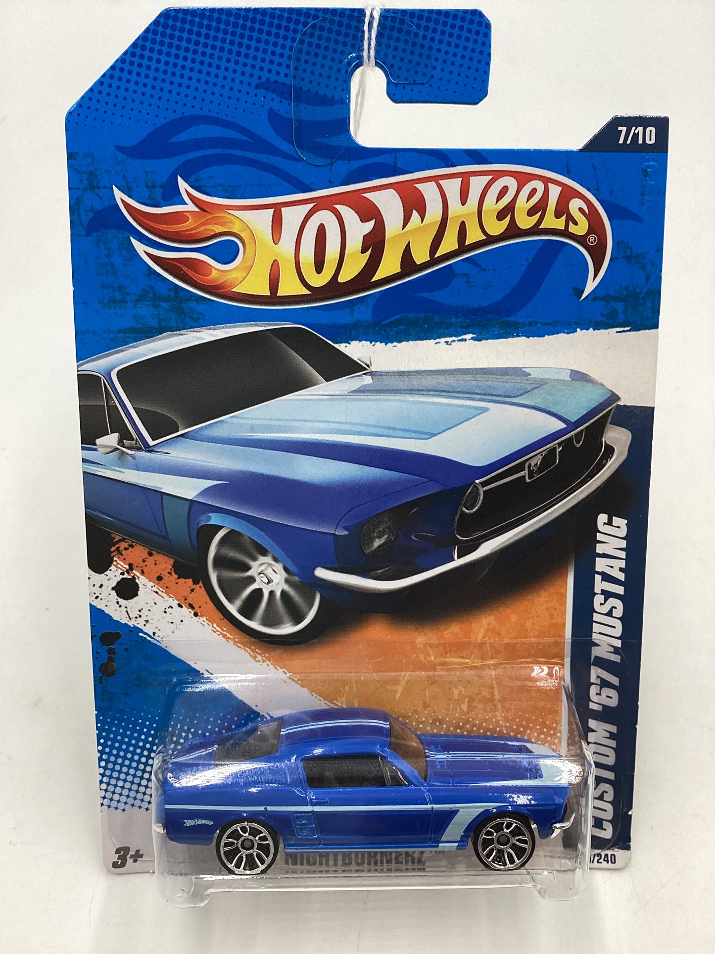 2011 Hot Wheels #95 Custom ‘67 Mustang 19C