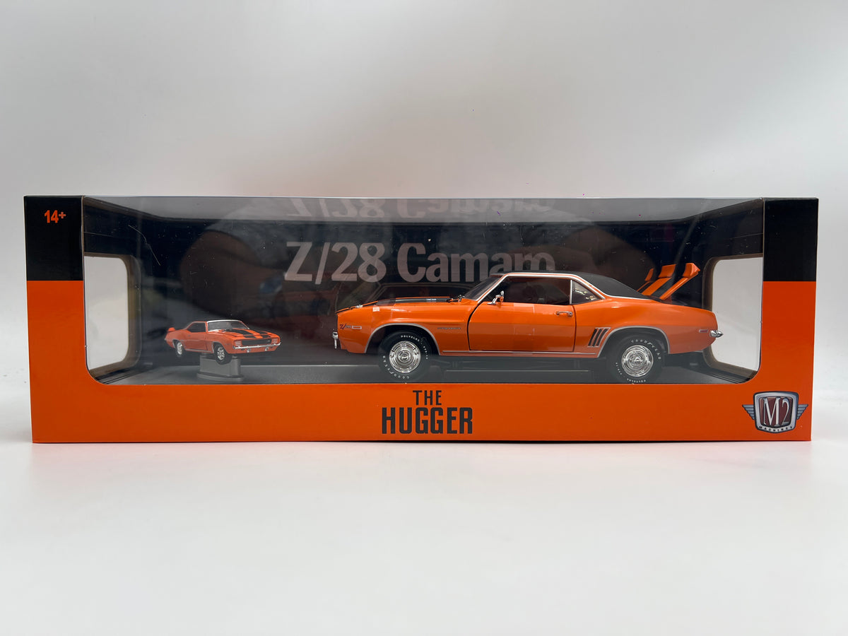 2026 M2 Machines R02 1/24 & 1/64 2 Pack 1969 Chevrolet Camaro Z/28 RS Orange