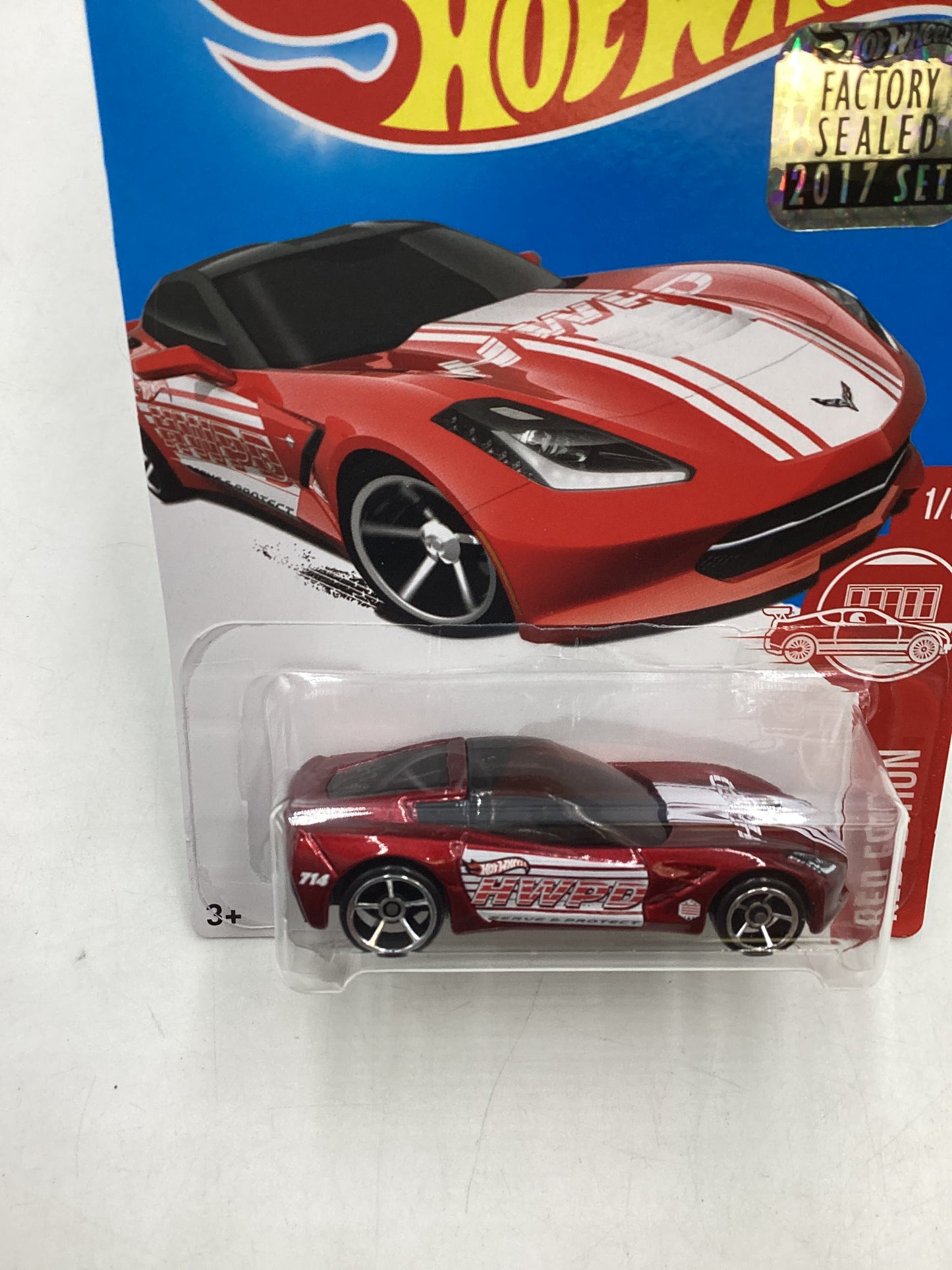 2017 Hot Wheels Factory Sealed Target Exclusive 14 Corvette Stingray 147C