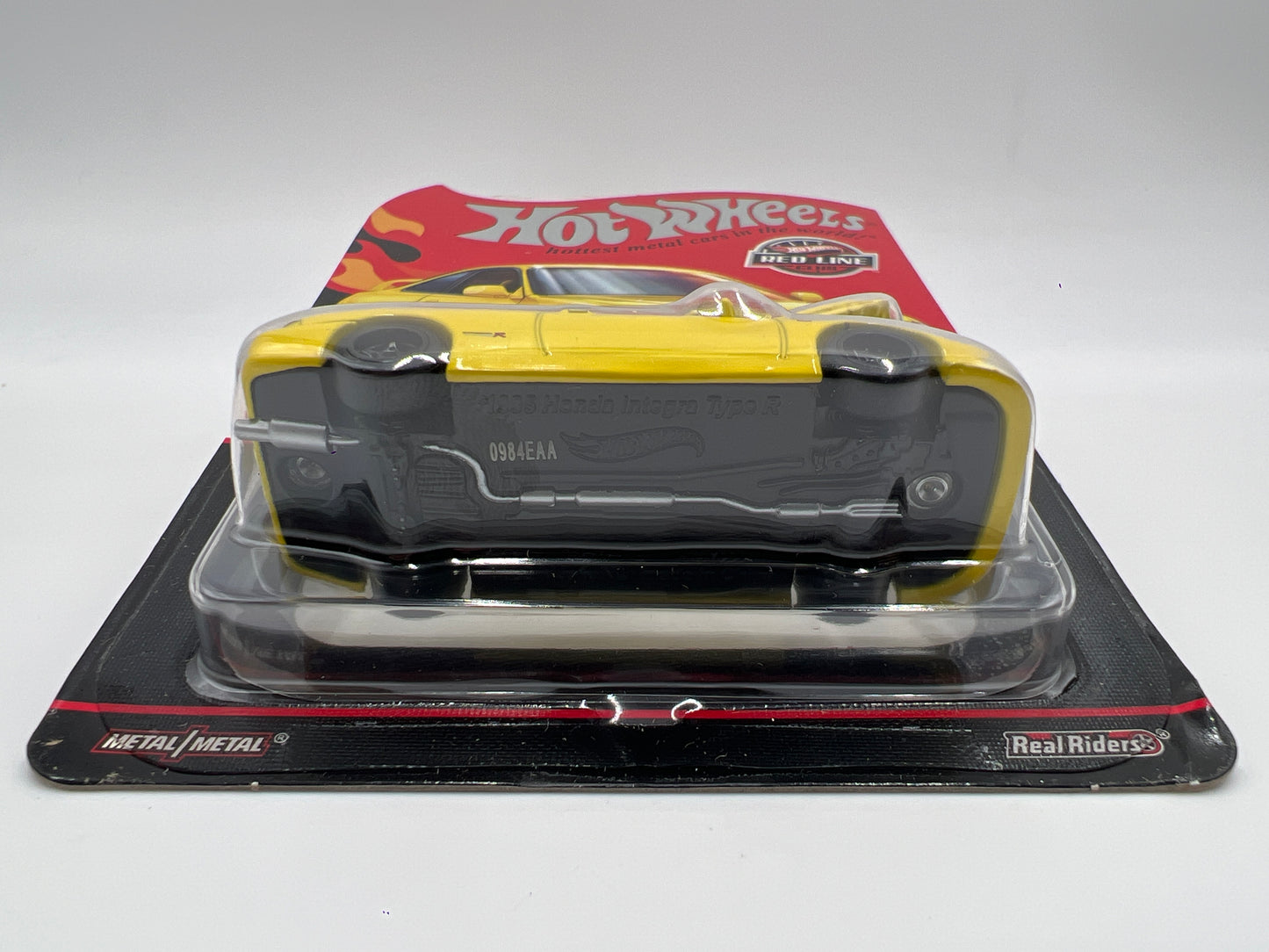 Hot Wheels RLC 1995 Honda Integra Type R Yellow W/Protector