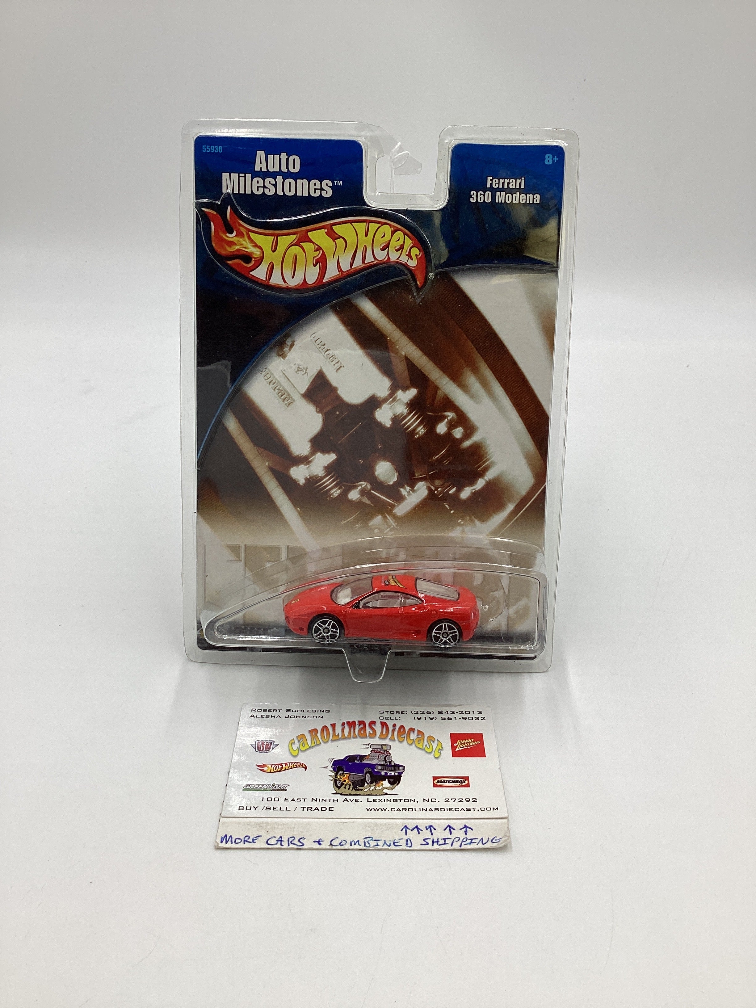 Hot Wheels Auto Milestones Ferrari 360 Modena – carolinasdiecast
