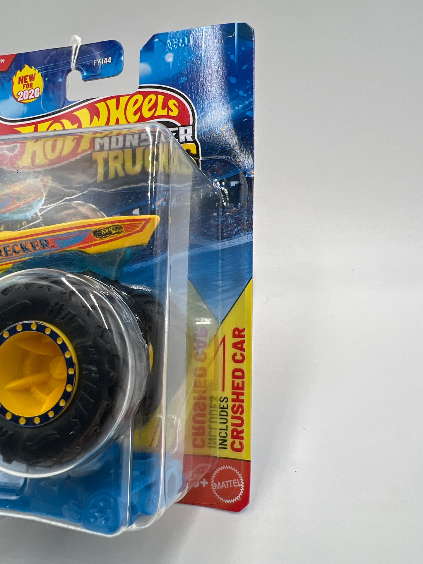 2026 Hot Wheels Monster Trucks HWMT Back To Basics #1 Wave Wrecker 126D