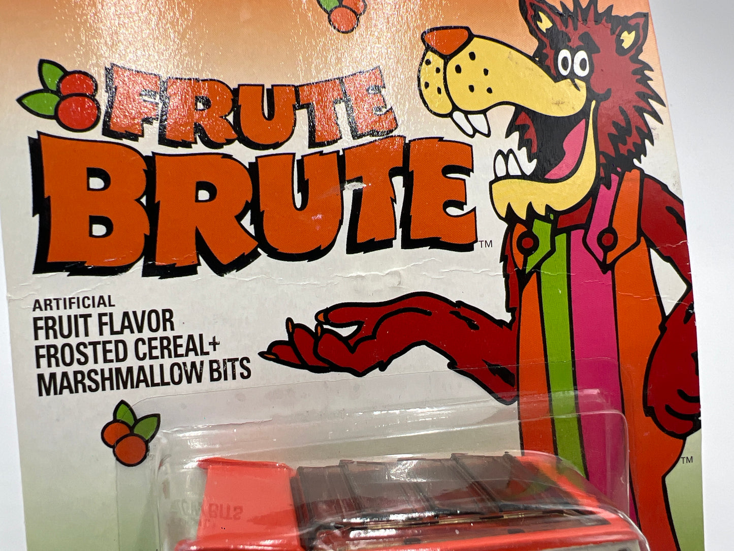 Hot Wheels Premium General Mills Frute Brute Smokin Grille Card Not Perfect 270H