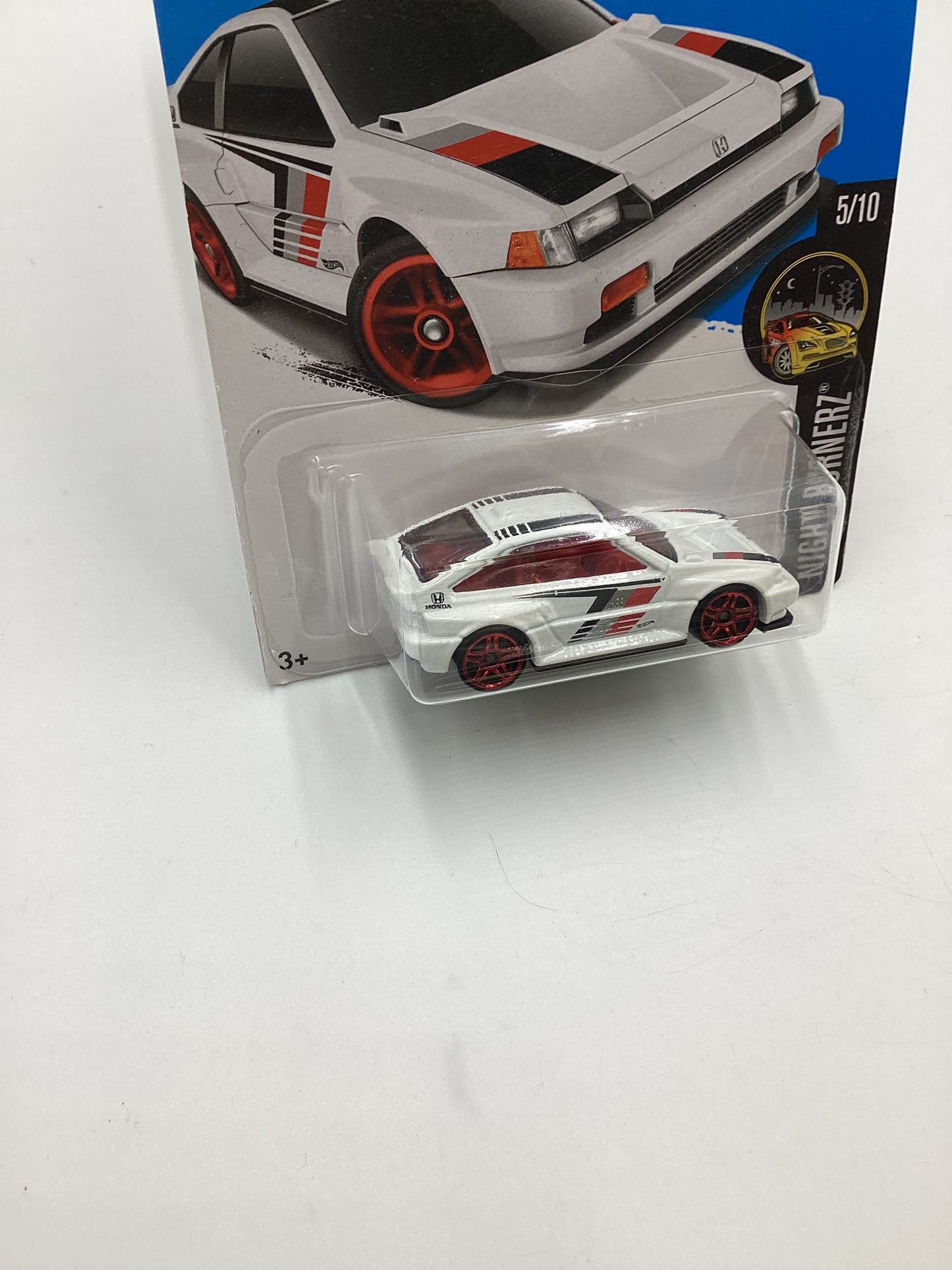 2016 Hot Wheels #85 1985 Honda CR-X White 78G