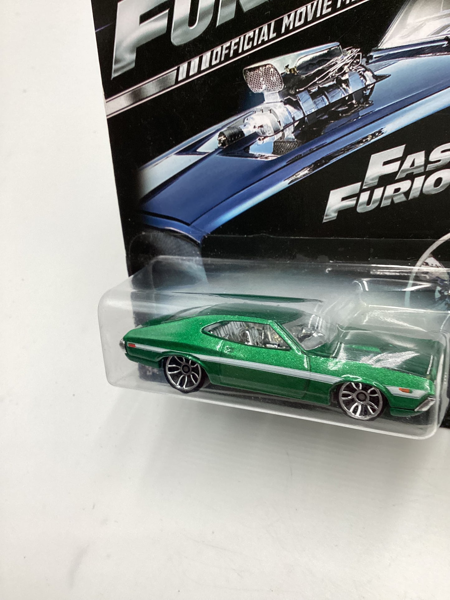2014 Hot Wheels Fast & Furious #5 72 Ford Grand Torino Sport Green 69E