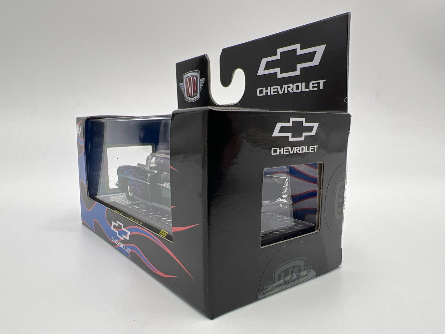 2025 M2 Machines Detroit Muscle 1957 Chevrolet Bel Air Black R86