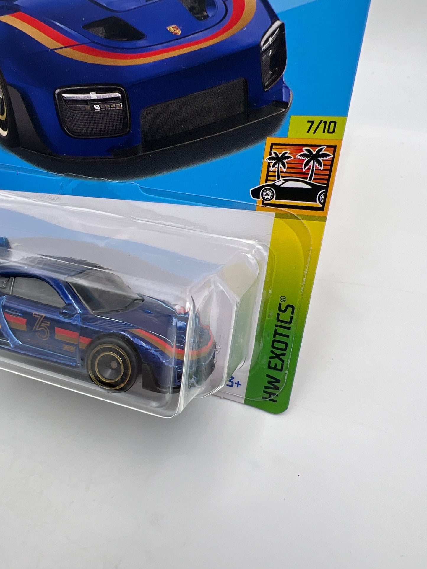 2023 Hot Wheels Factory Sealed Super Treasure Hunt #223 Porsche 935 Blue W/Protector