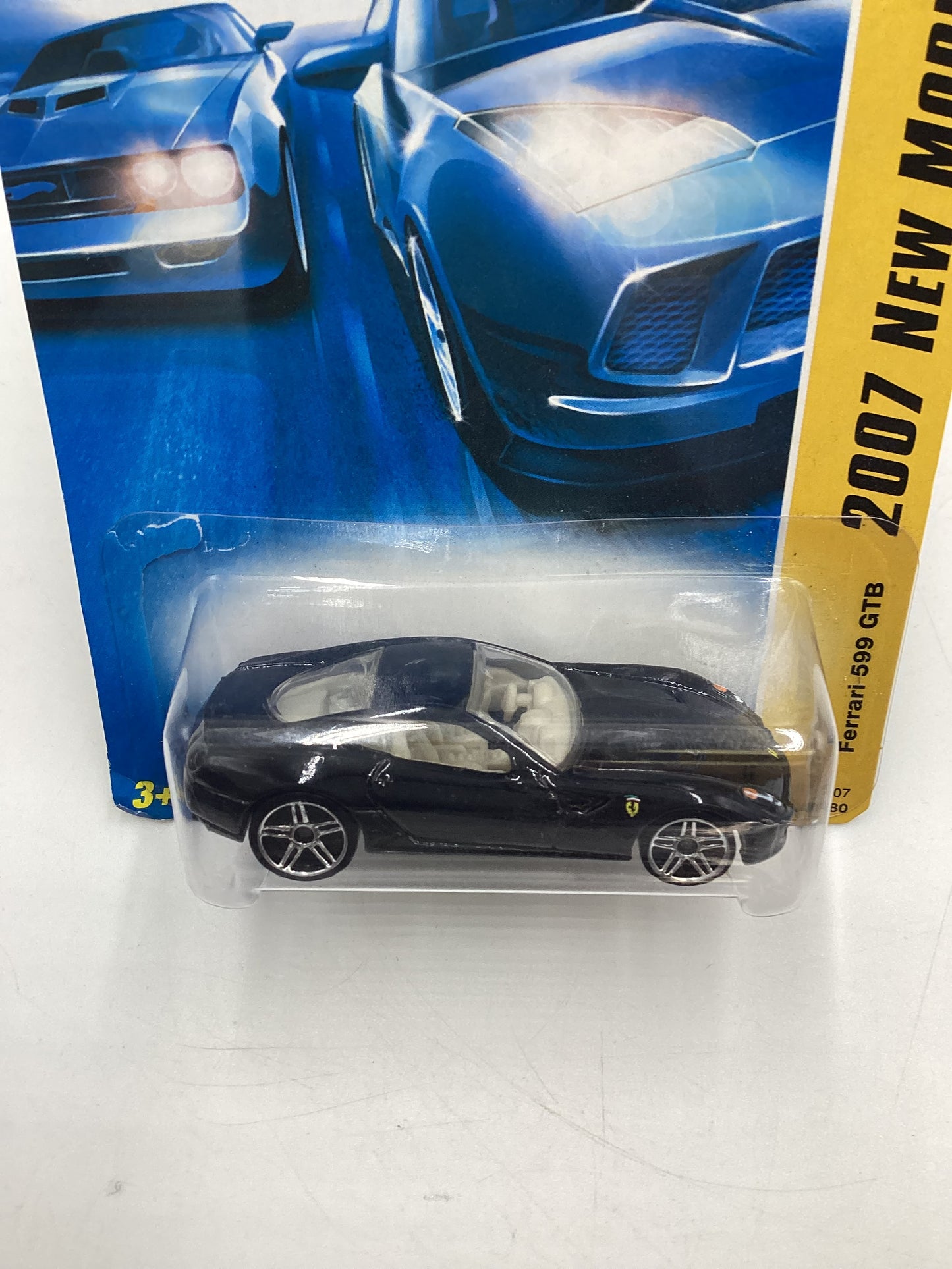 2007 Hot Wheels New Models #14 Ferrari 599 GTB Black SR