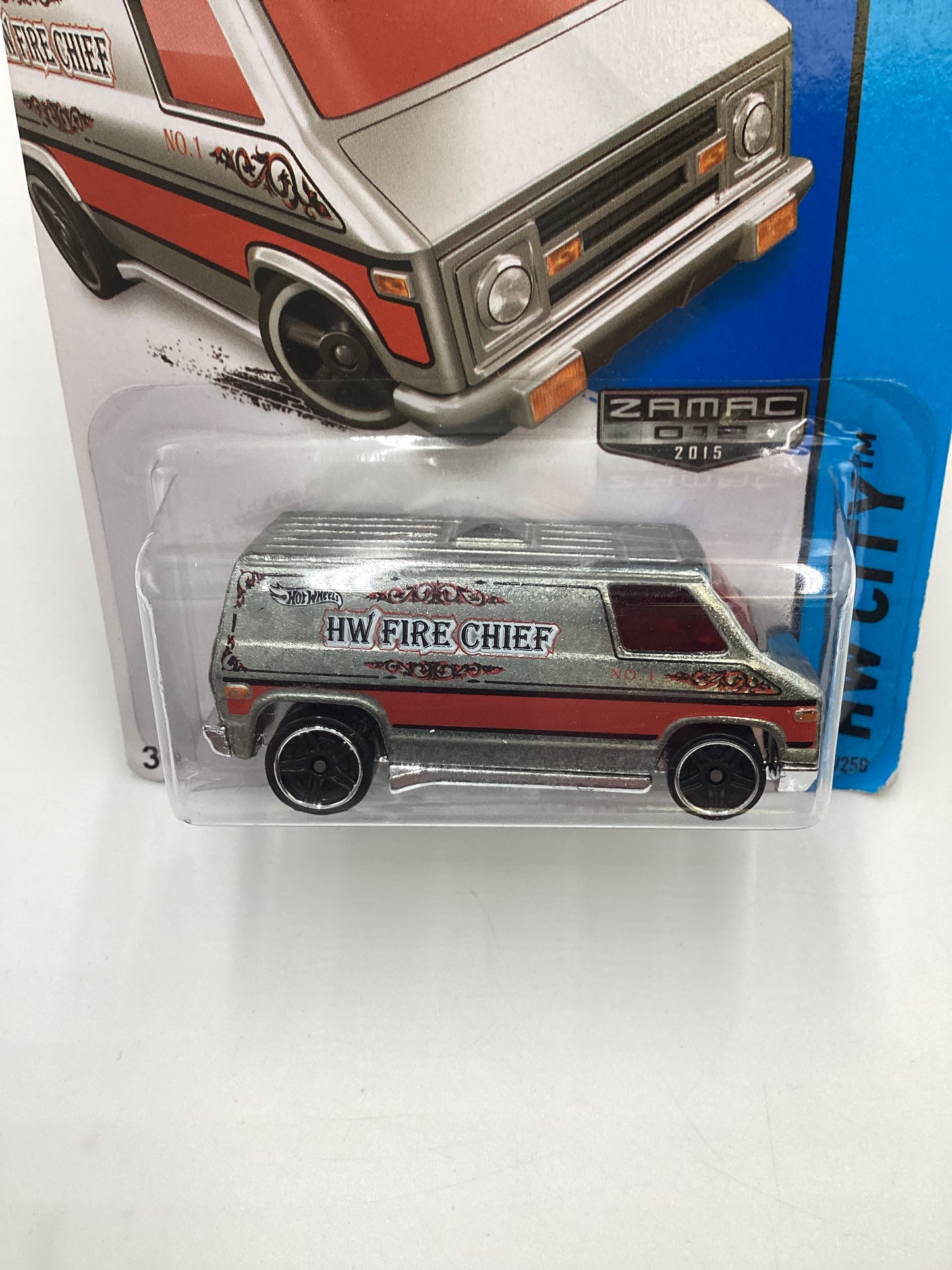 2015 Hot Wheels Zamac 012 #55 Super Van Walmart Exclusive 144B