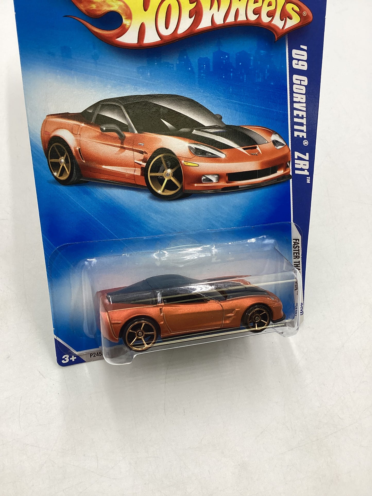 2009 Hot Wheels #135 09 Corvette ZR1 Copper 13B