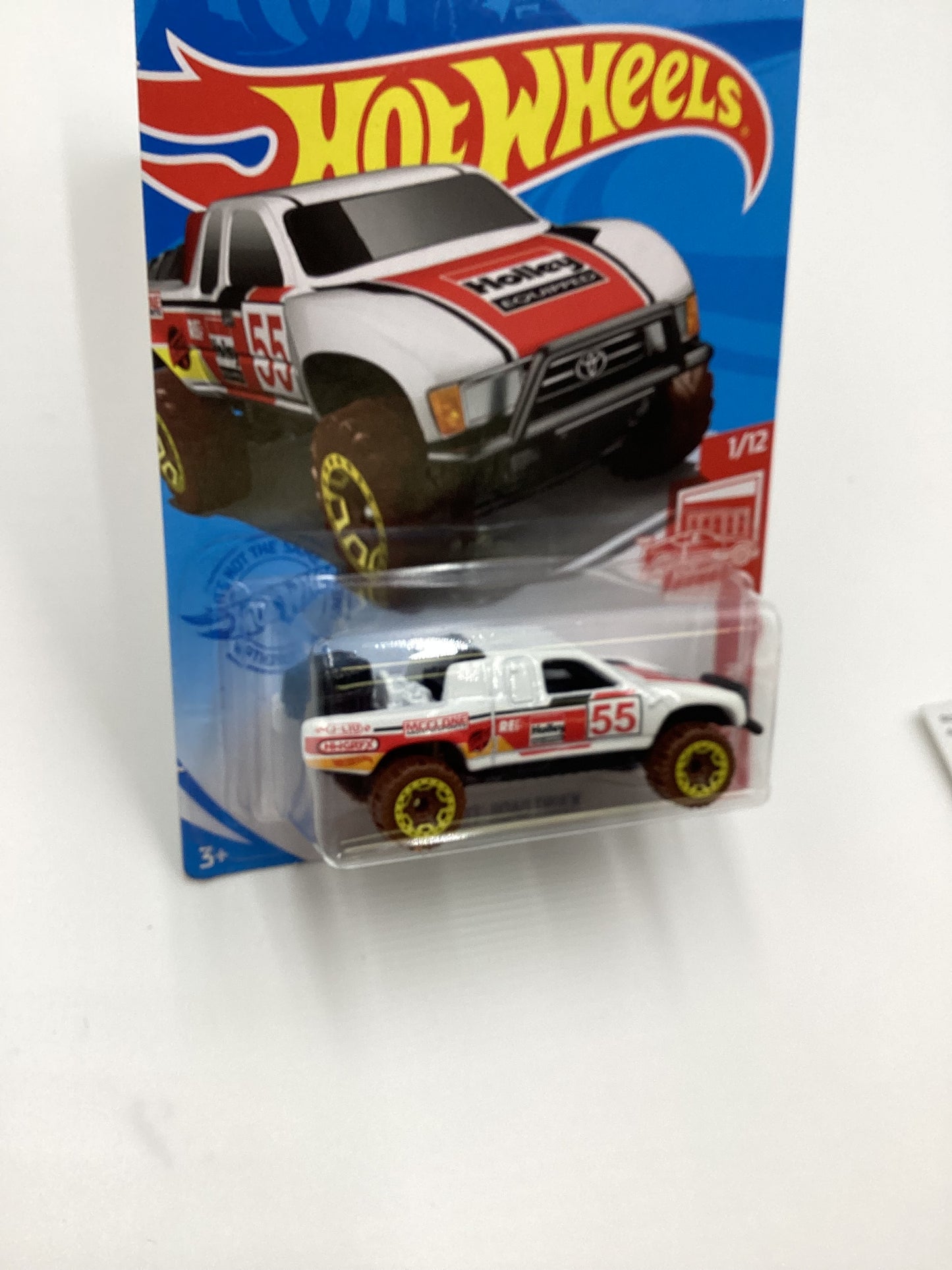 2021 Hot Wheels #4 Toyota Off Road Truck White Target Red Edition