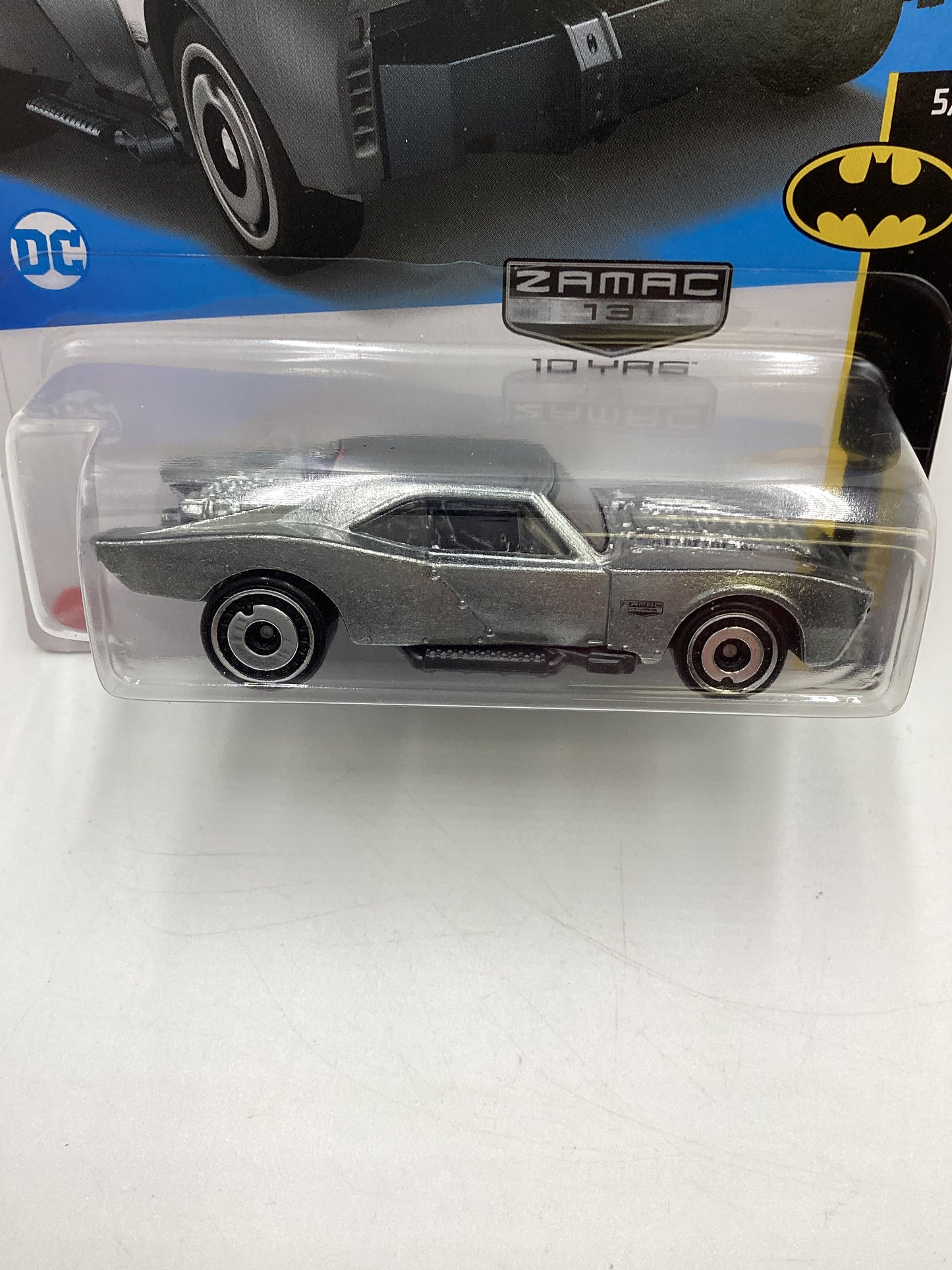 2022 Hot Wheels #178 Zamac 10 Years Batman Batmobile 148H
