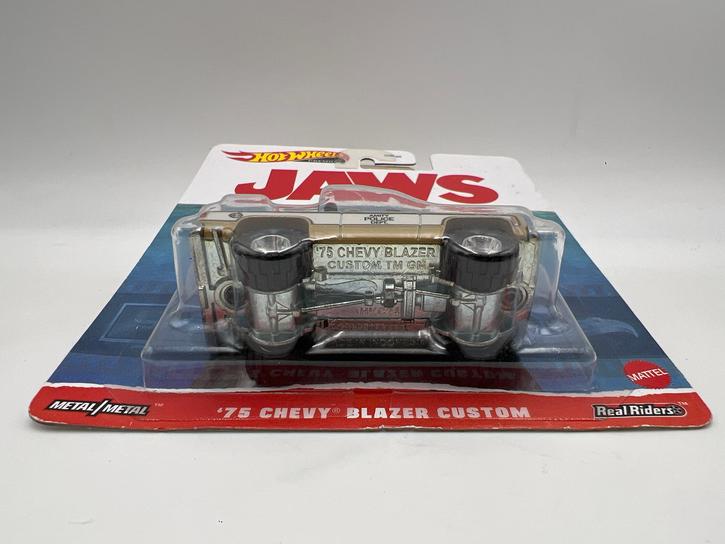 Hot Wheels Premium Jaws 1975 Chevy Blazer Custom W/Protector