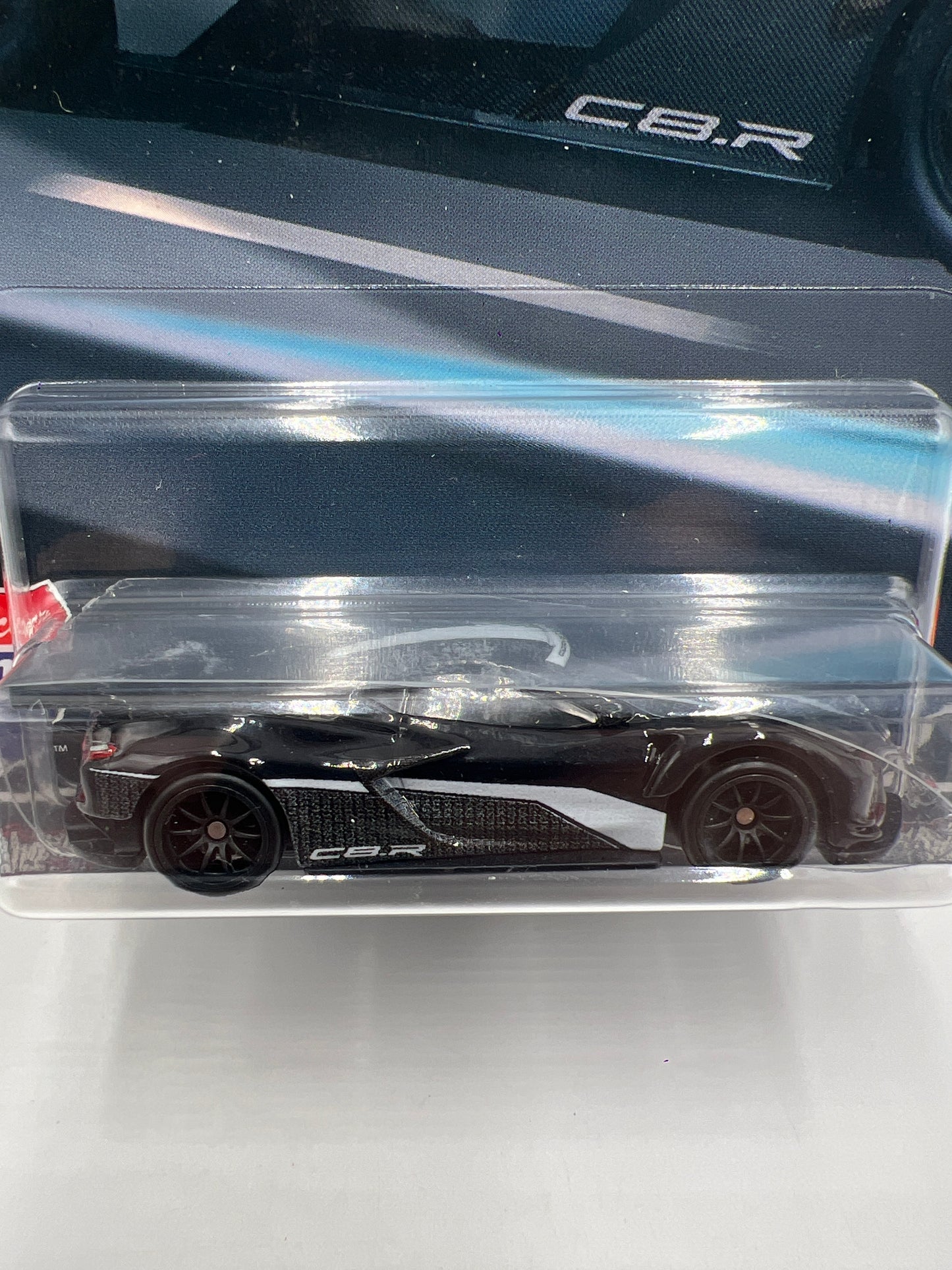 Hot Wheels Premium Car Culture American Scene CHASE #0 Corvette C8.R Black W/Protector