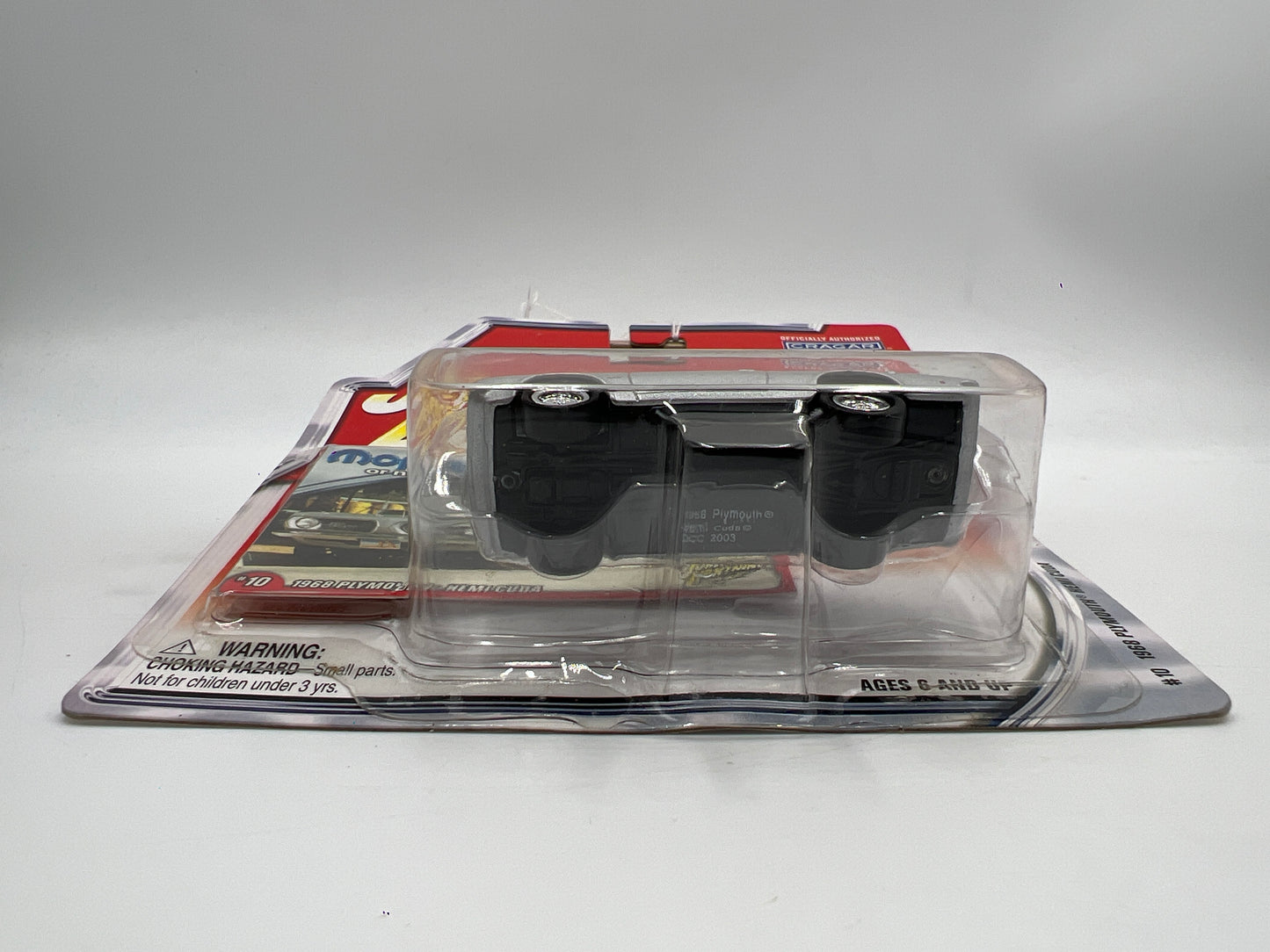 Johnny Lightning Mopar Or No Car #10 1968 Plymouth Hemi Cuda Silver 221G