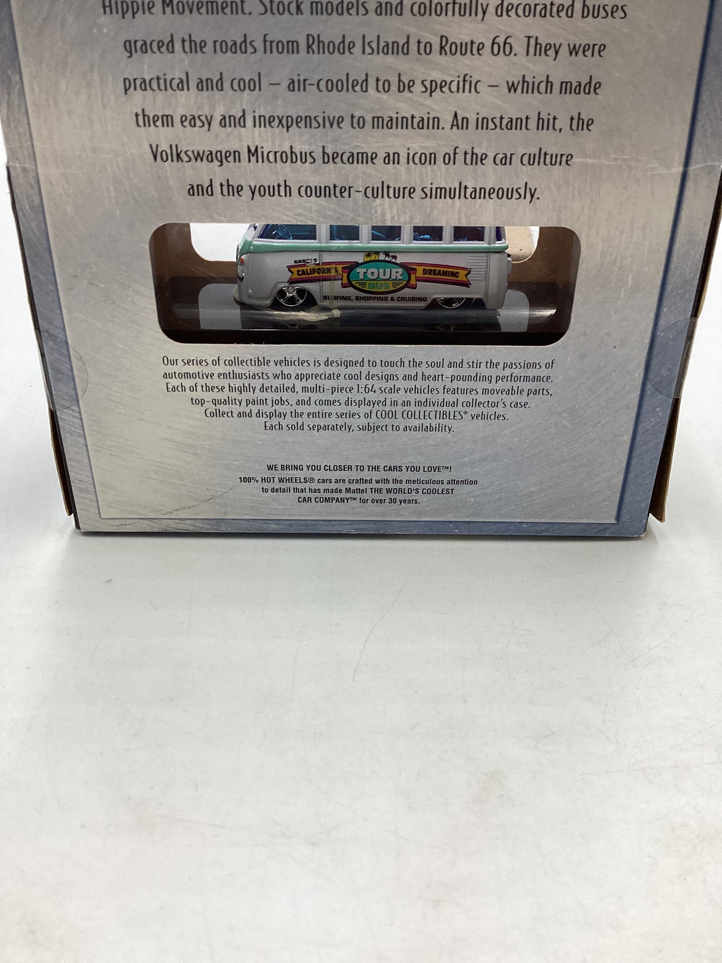 Hot Wheels 100% Black Box VW Bug Blue