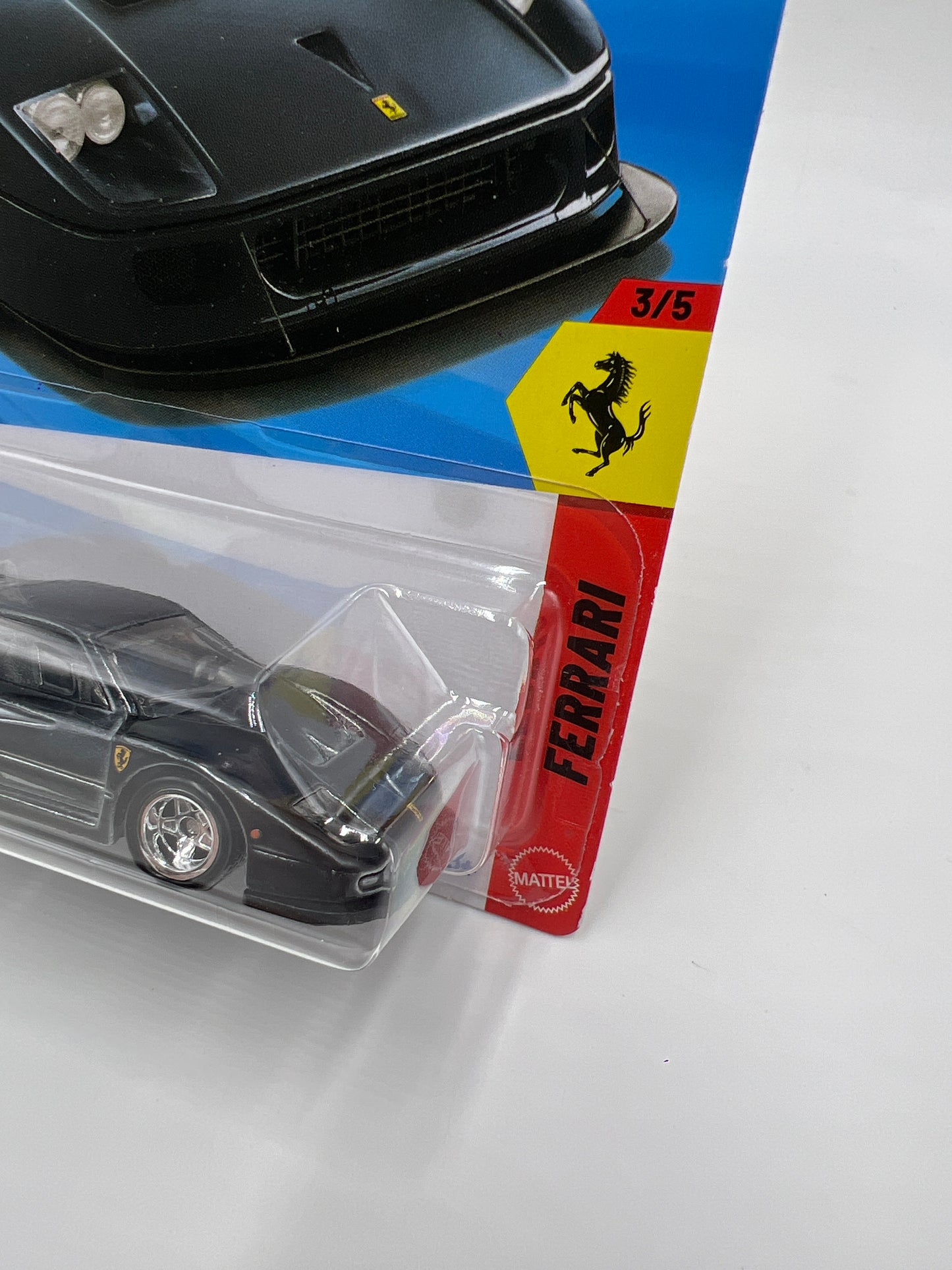 2026 Hot Wheels Super Treasure Hunt #63 Ferrari F40 Competizione Black W/Protector