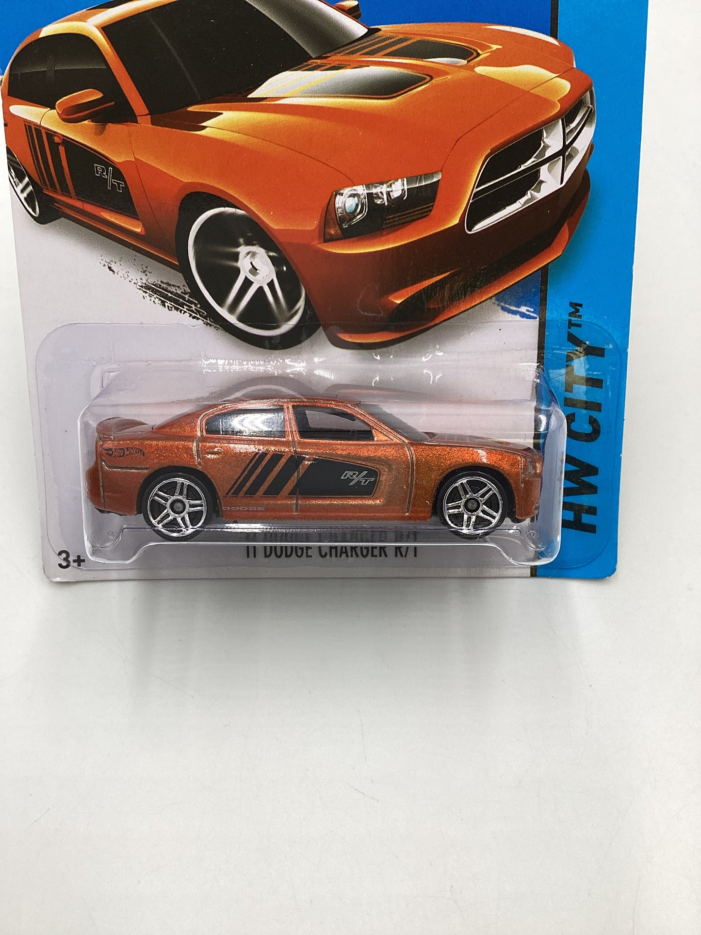 2015 Hot wheels HW City Kroger Exclusive Orange 11 Dodge Charger Charger R/T 235B