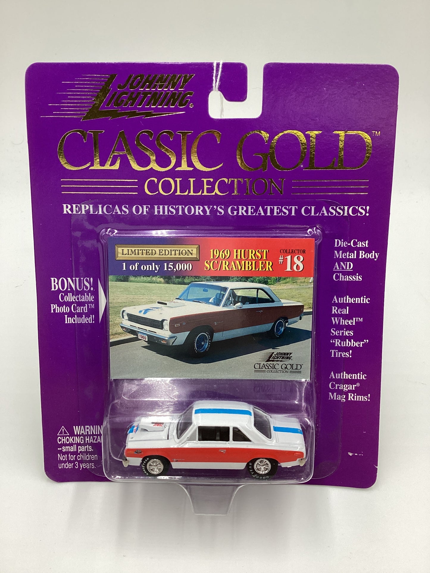 JOHNNY LIGHTNING CLASSIC GOLD Collection #12 1969 Hurst SC/Rambler 228F