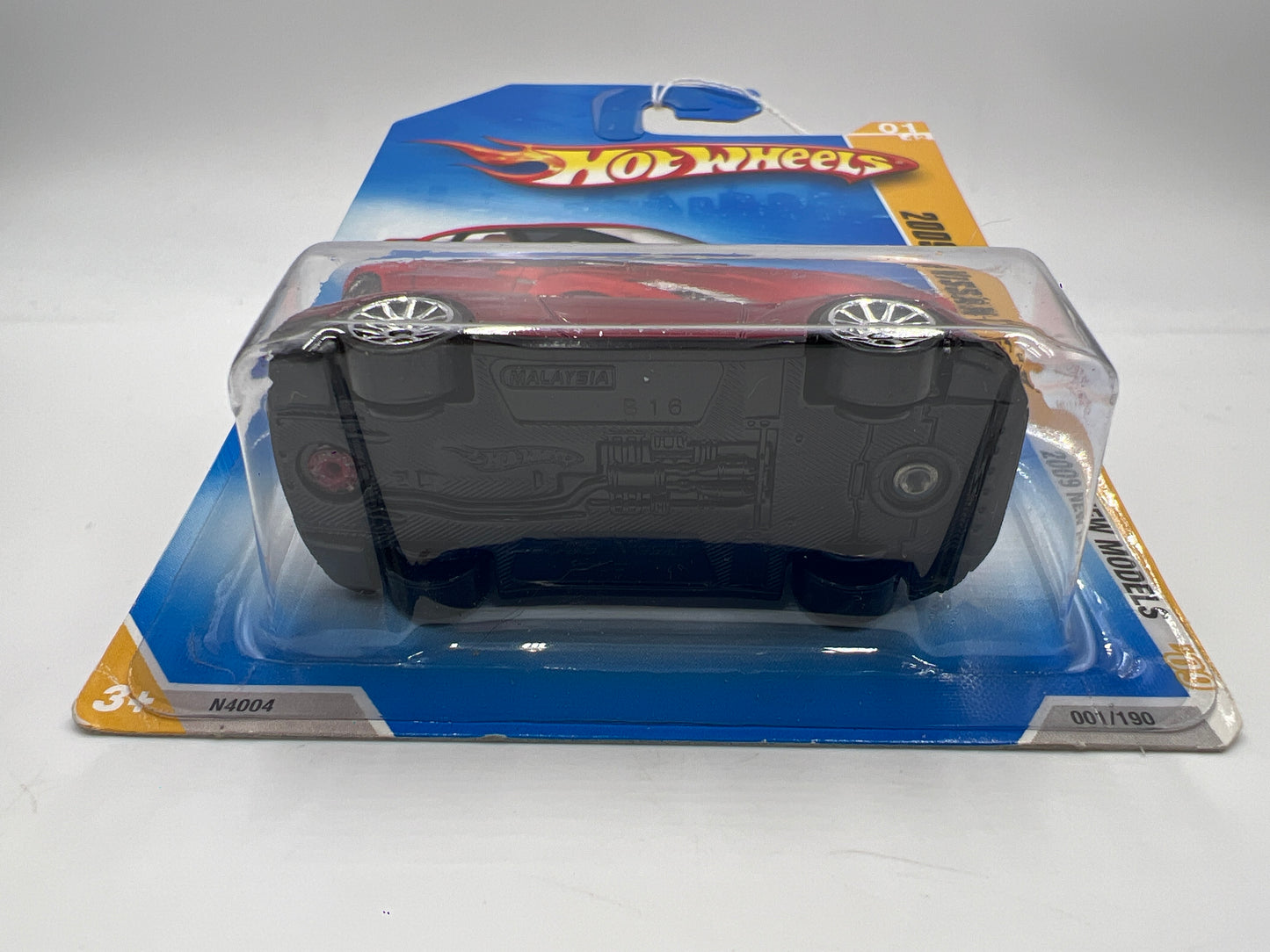 2009 Hot Wheels New Models #1 2009 Nissan GT-R Red 83B