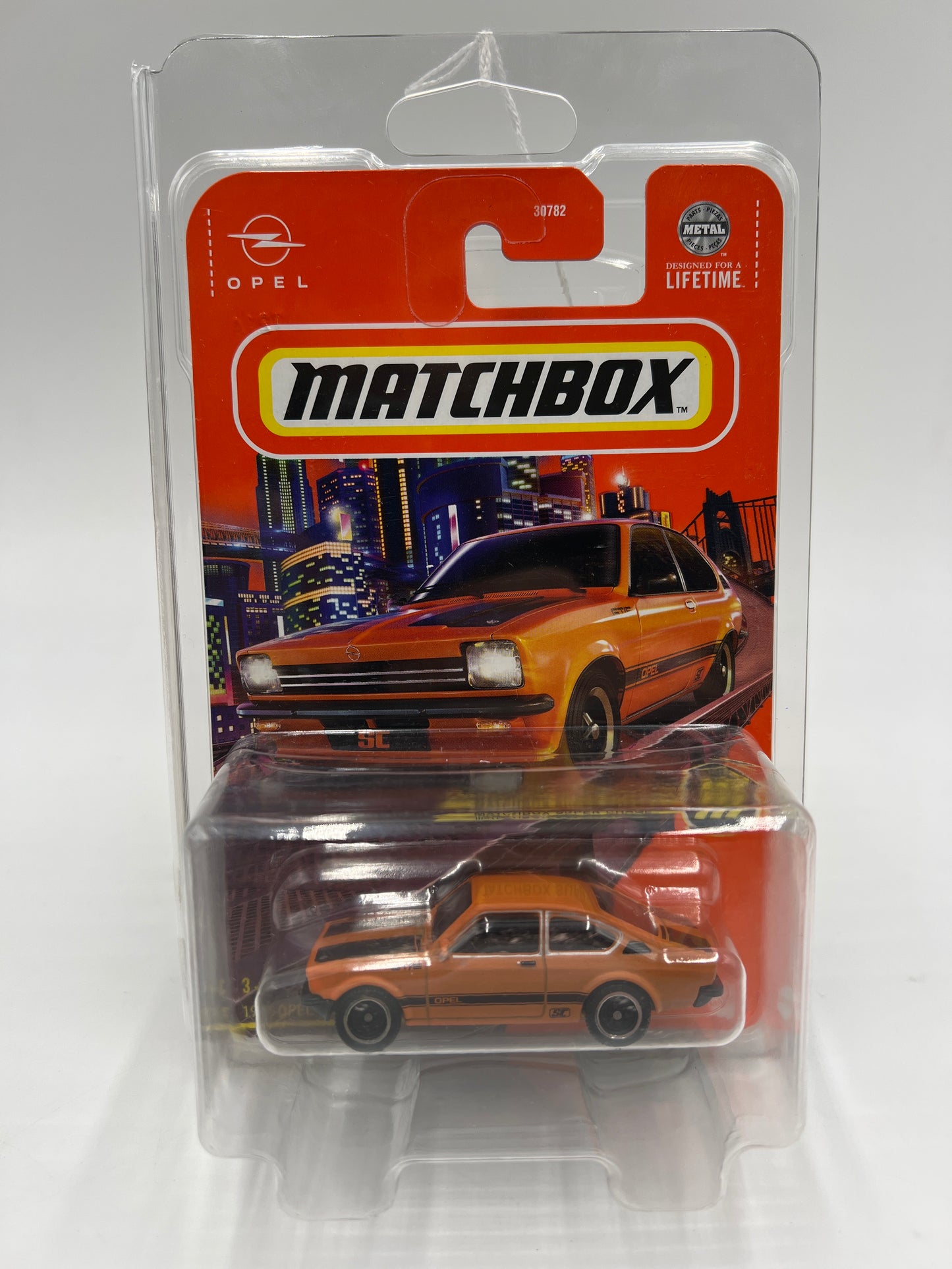 2024 Matchbox Super Chase 1975 Opel Kadett C GT-E Orange W/Protector