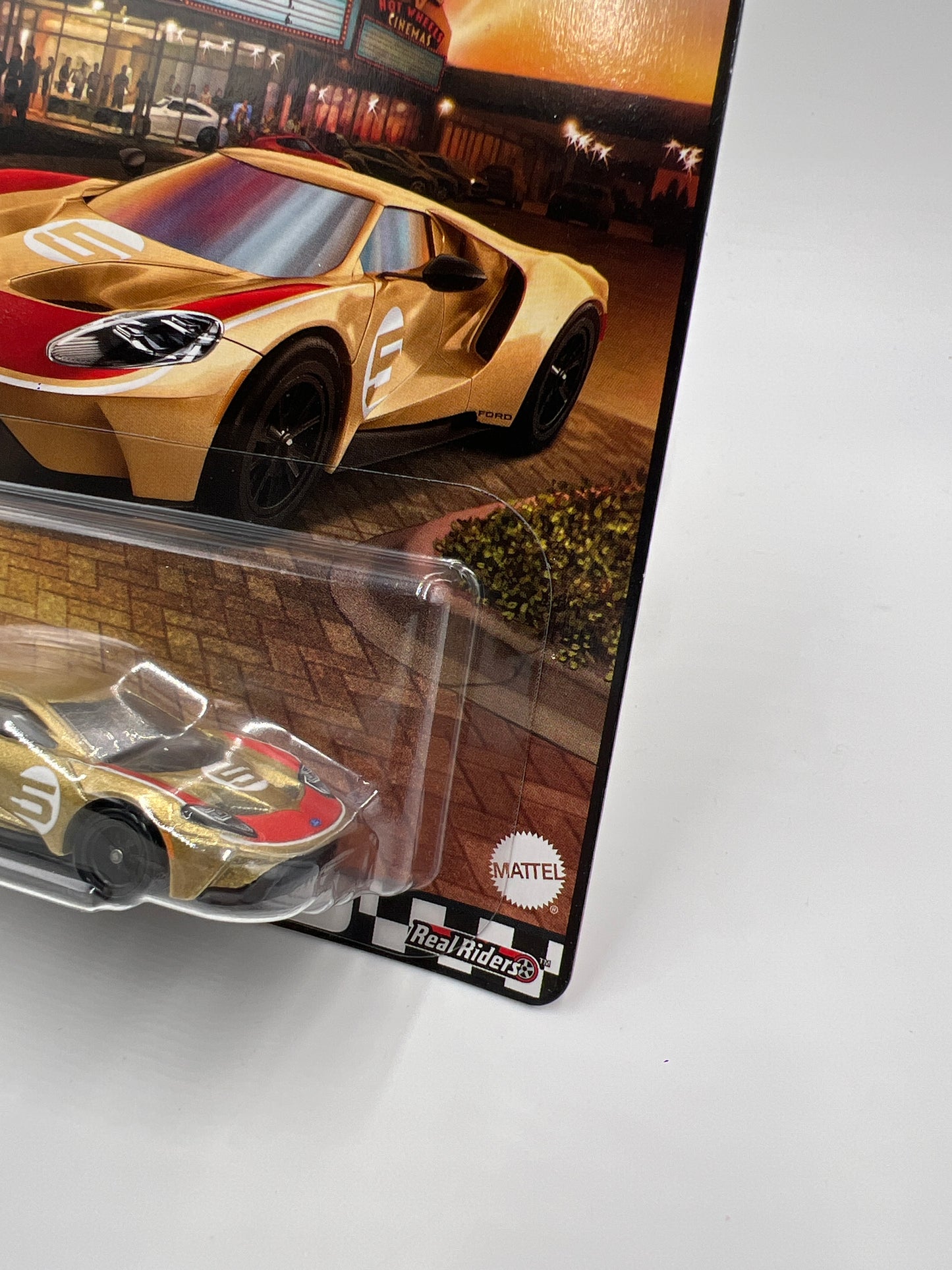 2025 Hot Wheels Premium Boulevard #130 17 Ford GT Gold 265B