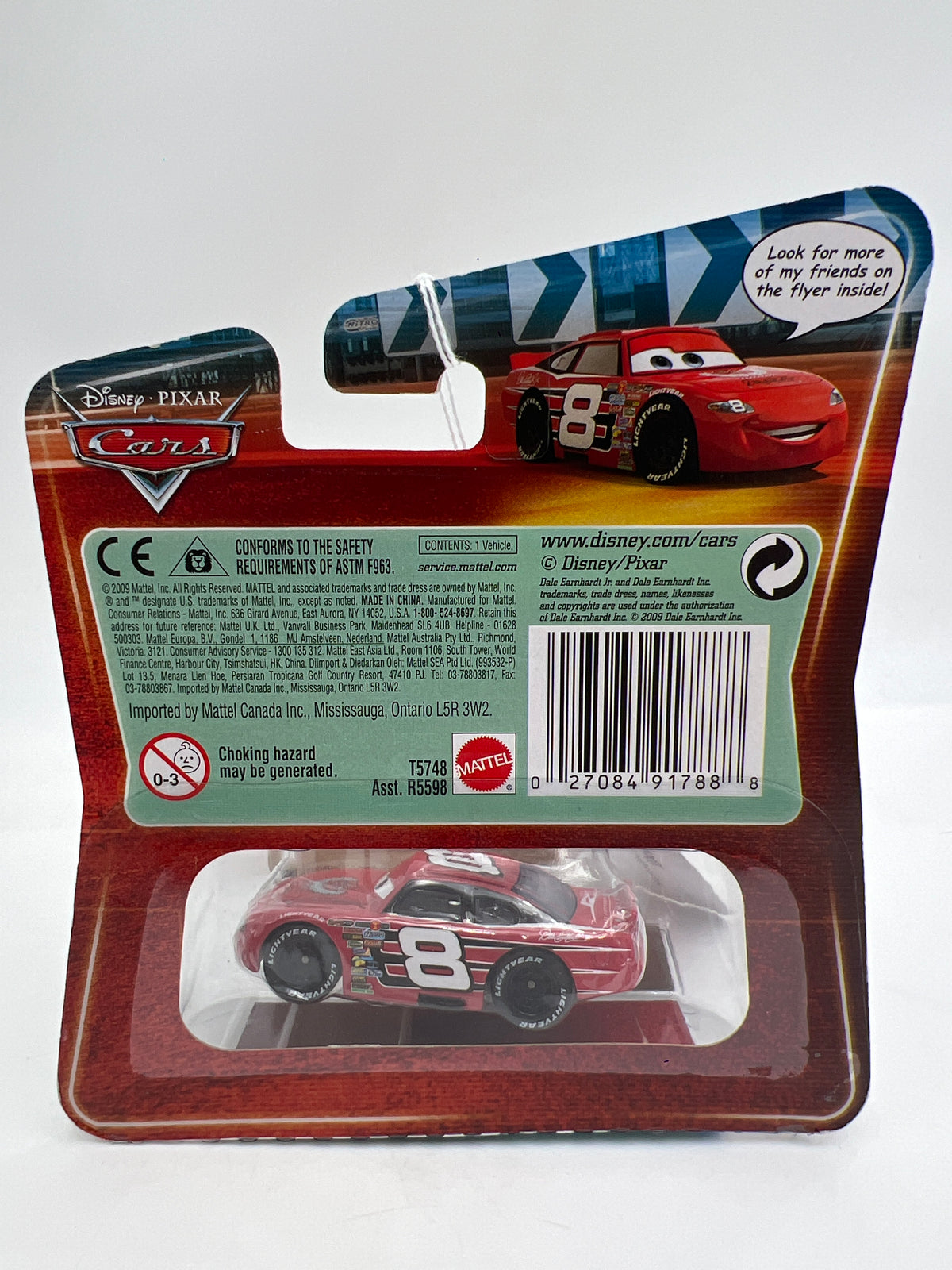 Disney Pixar Cars Kmart Exclusive Synthetic Rubber Tires Dale Earnhardt Jr No 8
