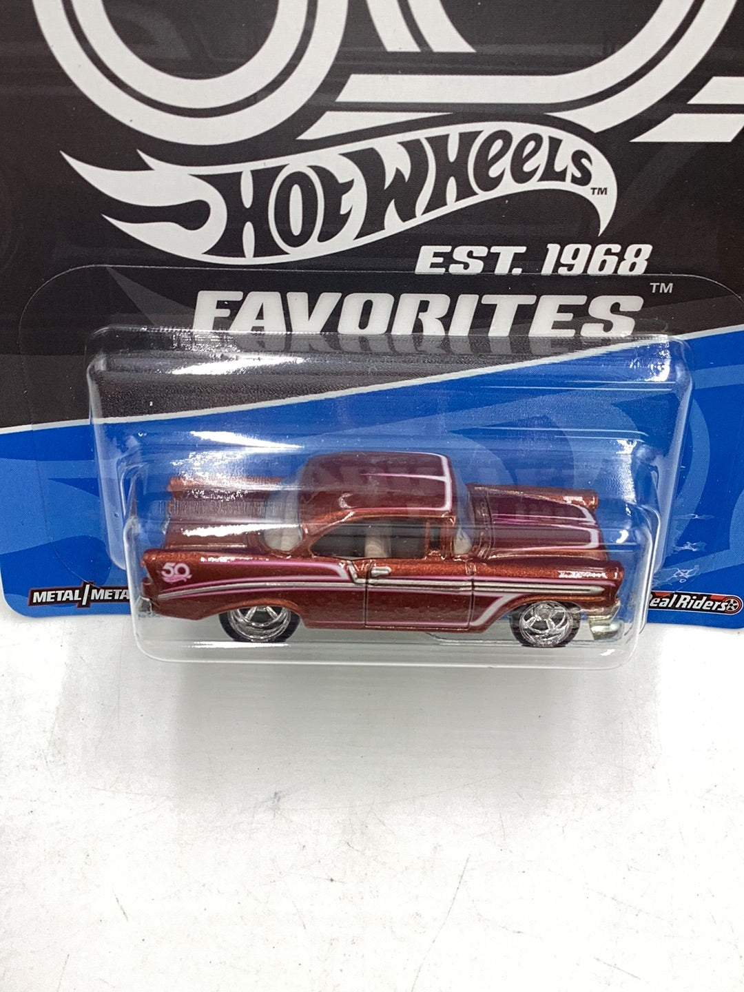 Hot wheels 50th favorites 56 Chevy 245O