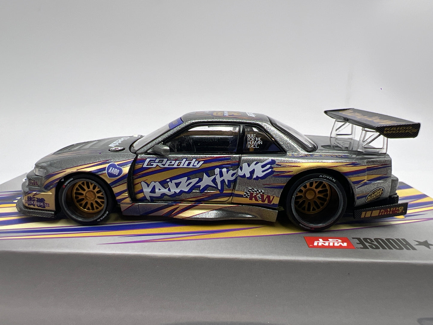Mini GT Kaido House #235 Nissan Silvia S13-R Kaido Drift V1