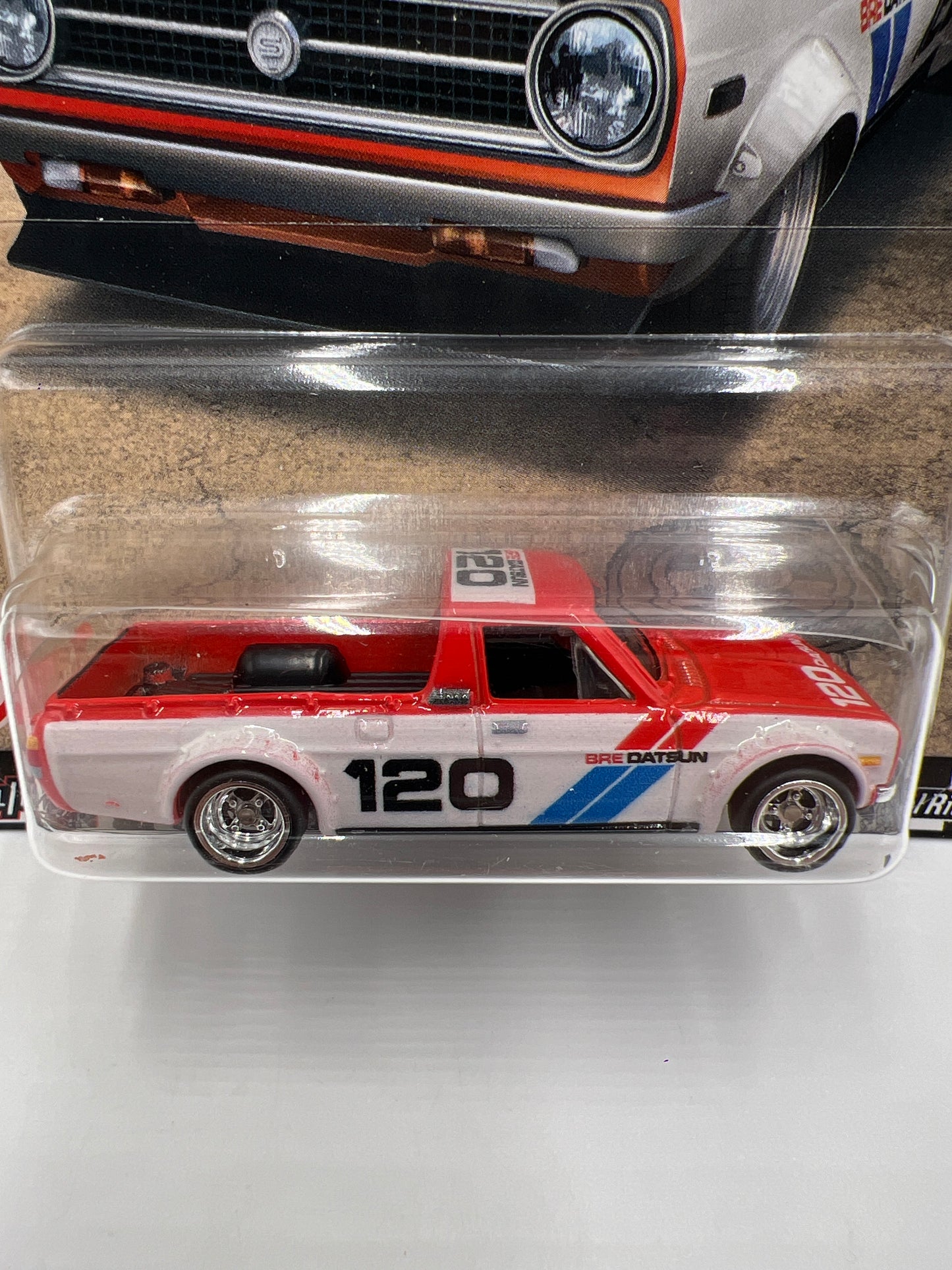 Hot Wheels Premium Boulevard #46 75 BRE Datsun Sunny Truck B120 260B