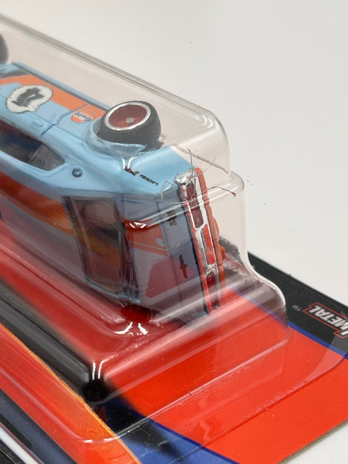 Hot Wheels Car Culture Gulf Series #3 Nissan Laurel 2000 SGX Light Blue Cracked Blister 242C