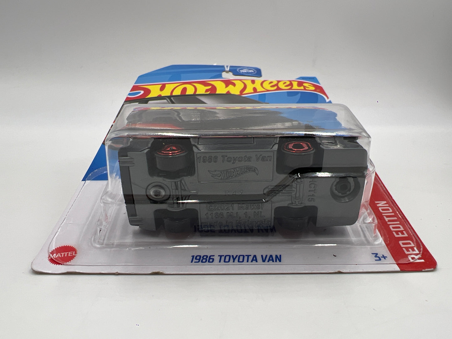 2023 Hot Wheels Target Exclusive Red Edition #95 1986 Toyota Van Black 145G