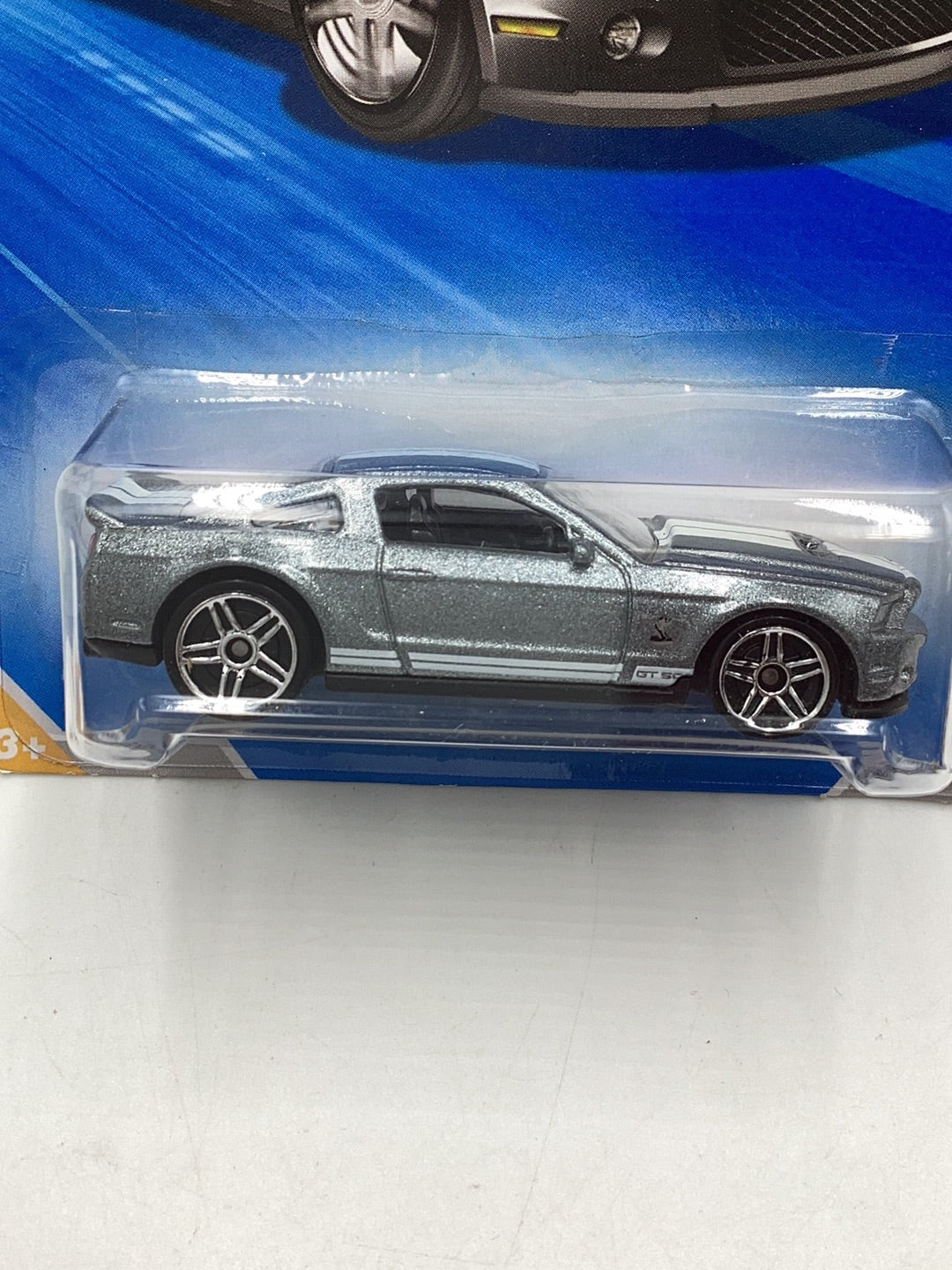 2010 Hot wheels #9 10 Ford Shelby GT500 silver