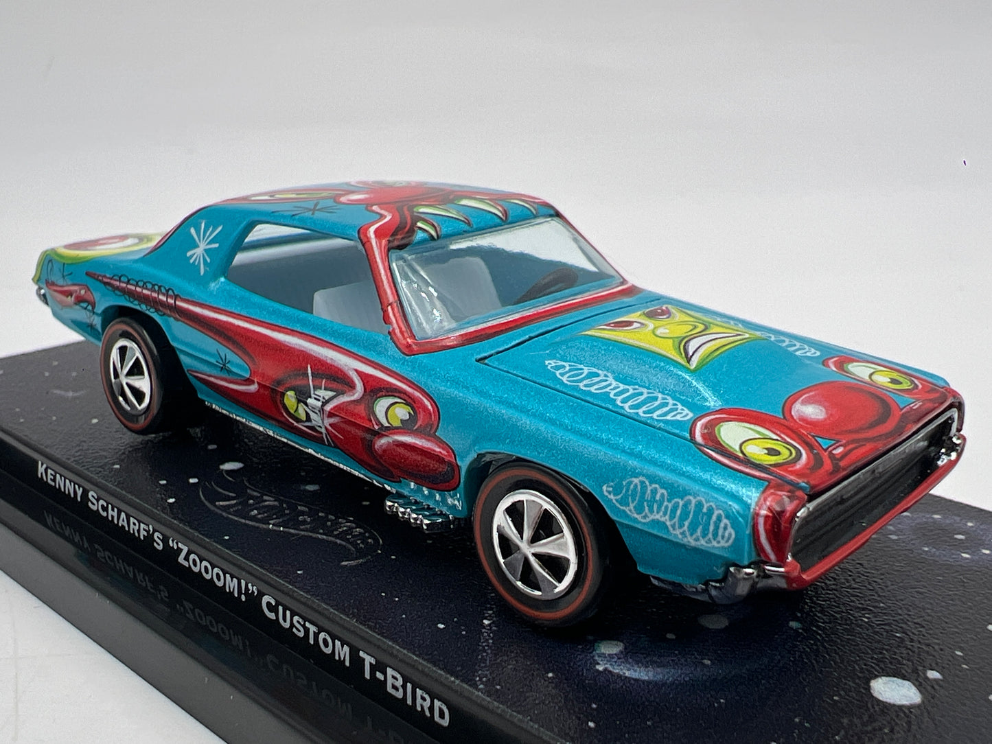 2025 Hot Wheels RLC x Kenny Scharfs Zooom! Custom T-Bird Blue