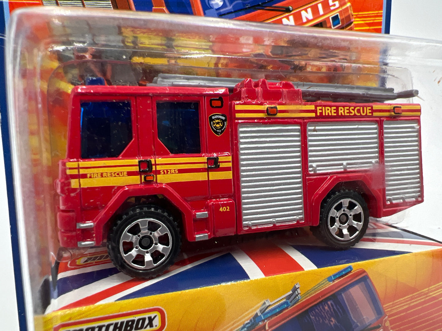 Matchbox Best Of British #11 Dennis Sabre Fire Truck Red 169K