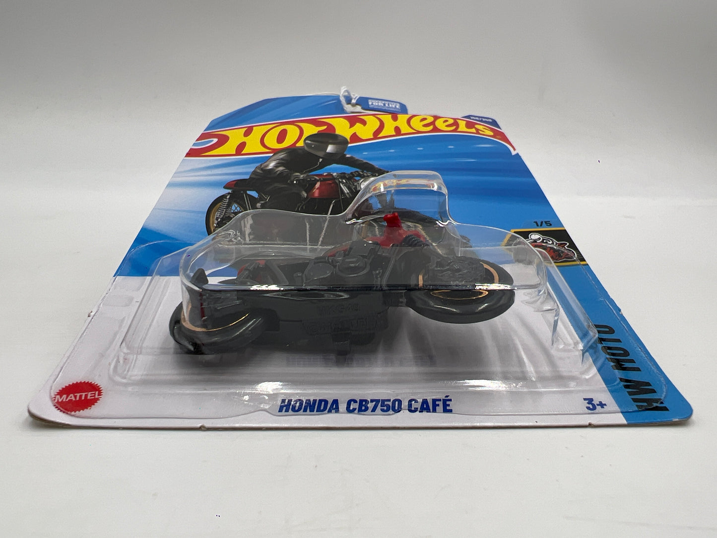 2025 Hot Wheels HW Moto #150 Honda CB750 Cafe Red/Black 76i