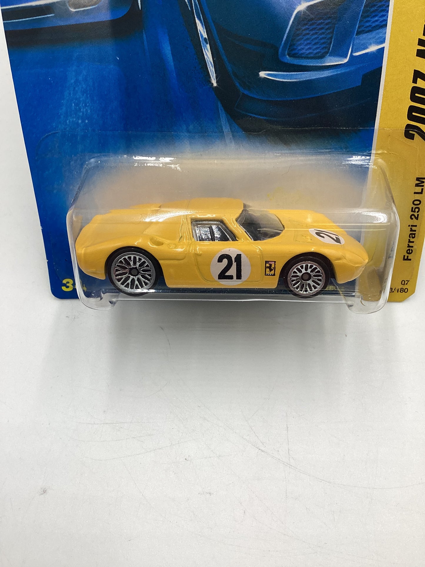 2007 Hot Wheels New Models #23 Ferrari 250 LM Yellow SR