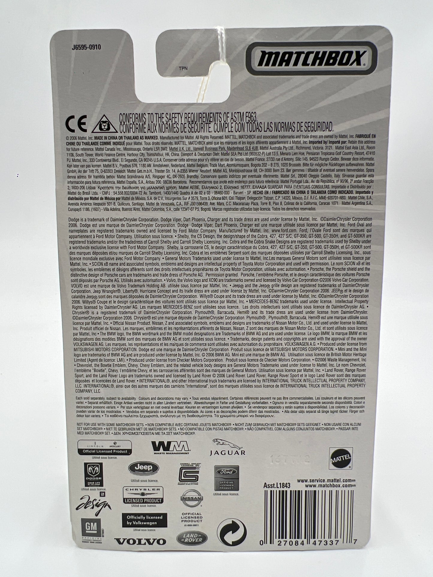 Matchbox Streakers #46 1970 Chevy El Camino 171B