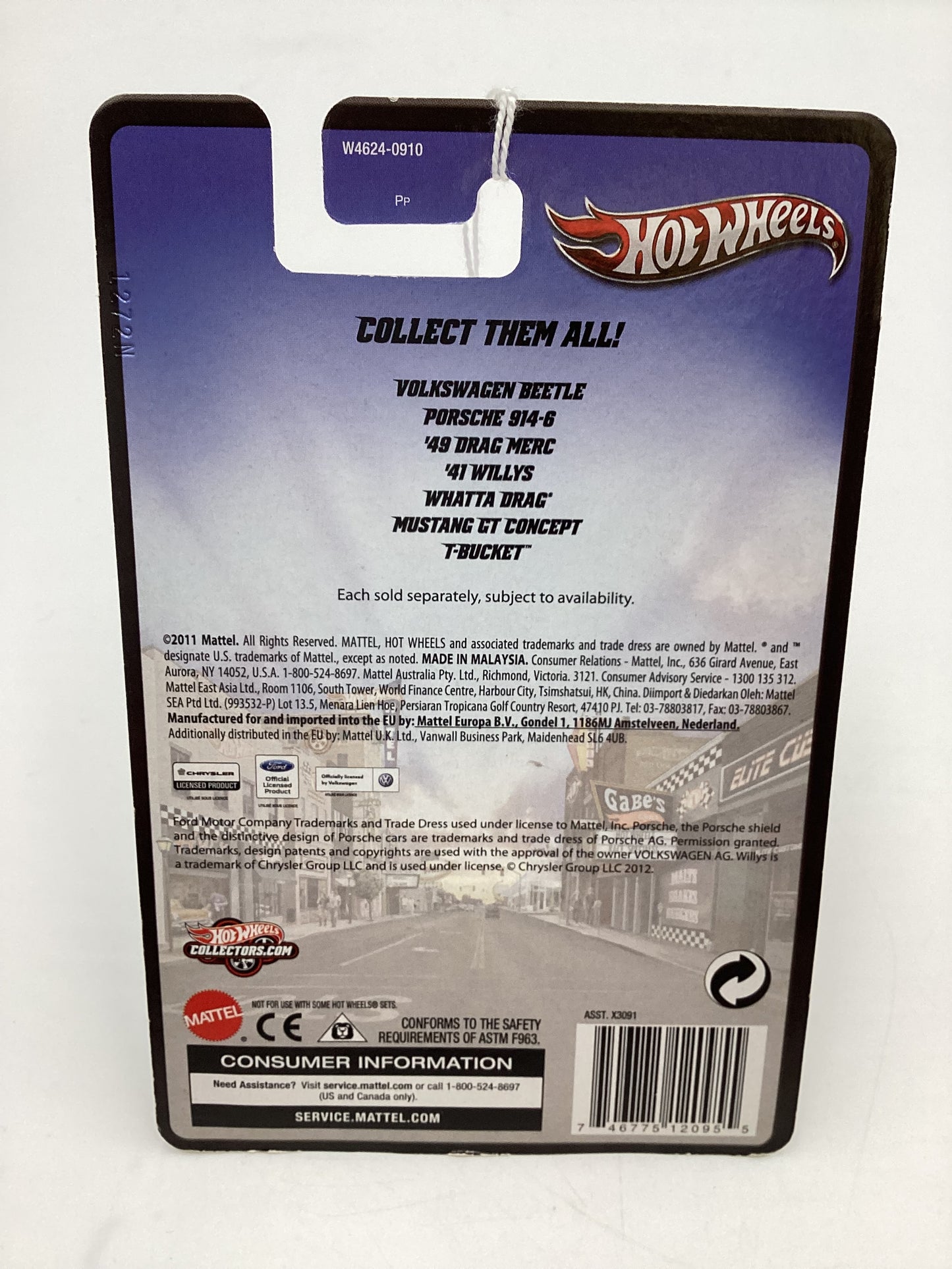 Hot Wheels Boulevard Legends 41 Willys Gray/Silver SR